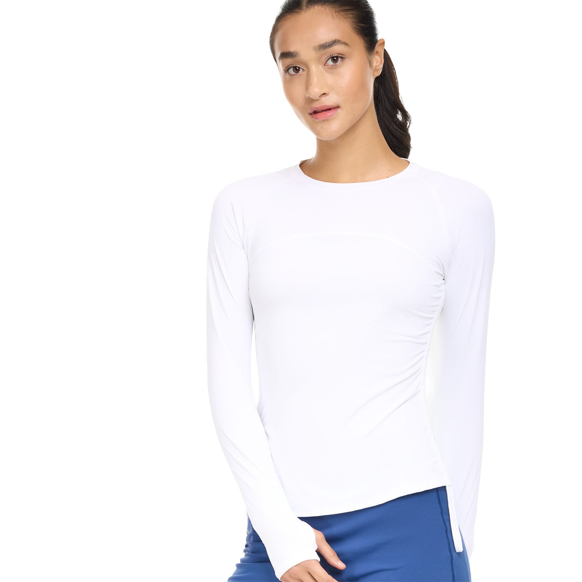 Women's Drawstring Crew Shirt - image 5
