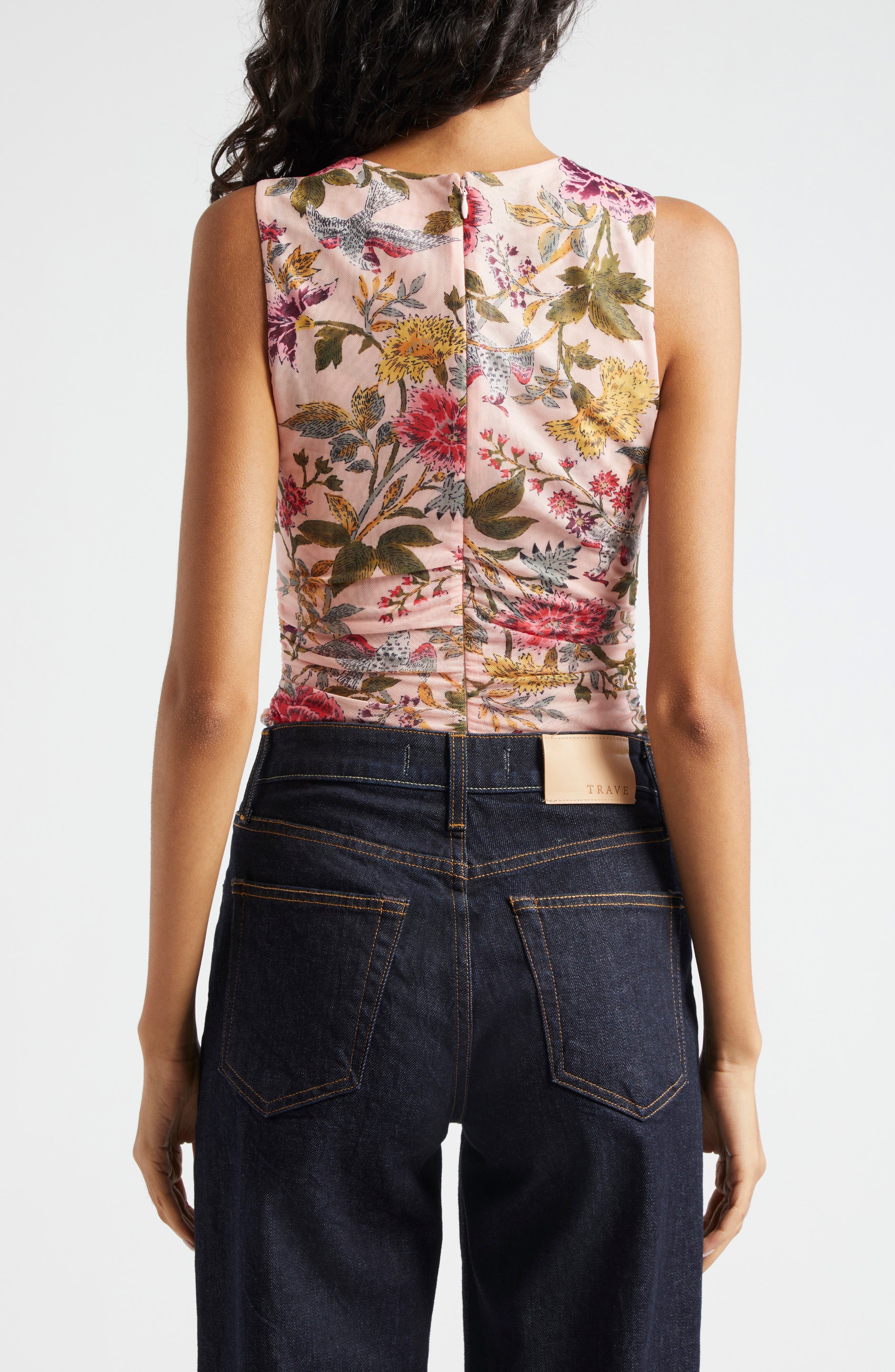 Hanna Floral Print Sleeveless Top - image 2