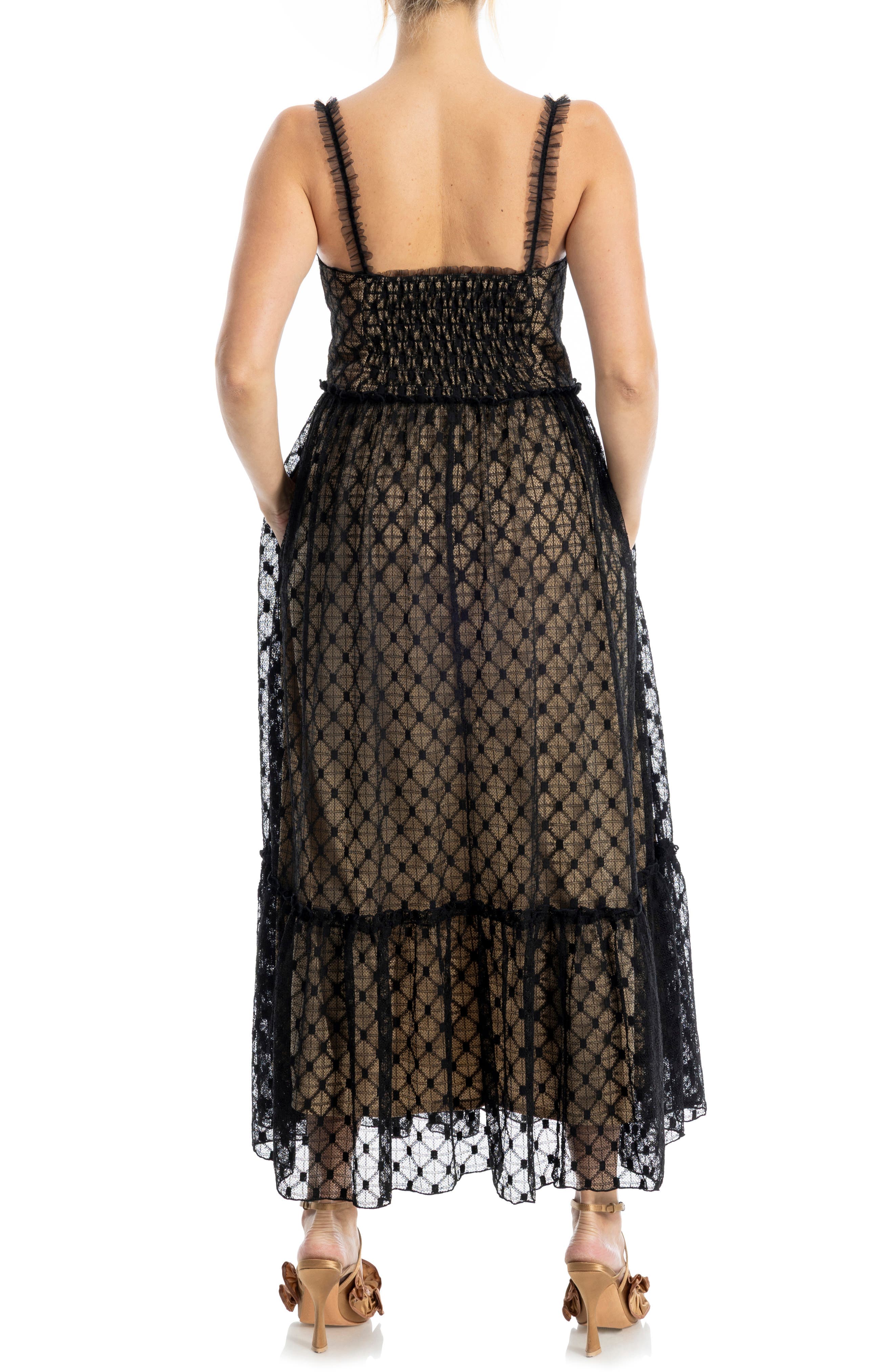 Lace Midi Dress - image 2