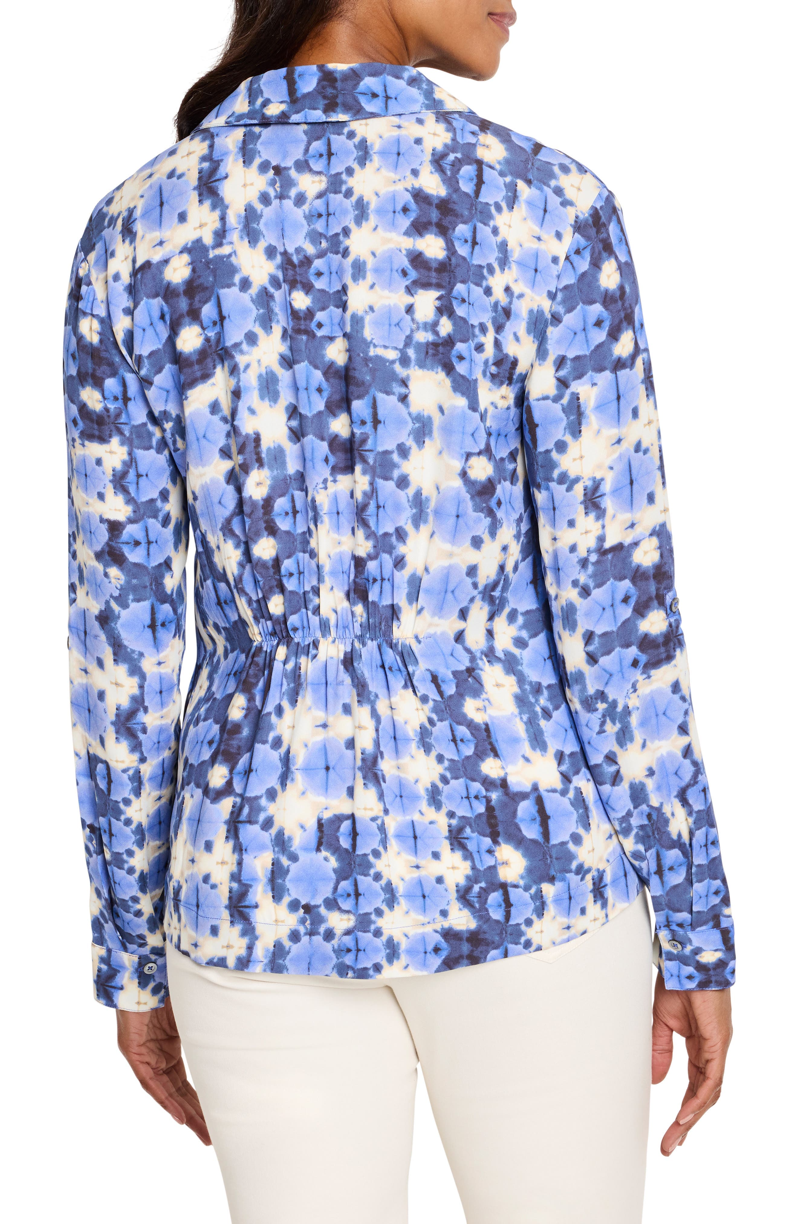 Shibori Stone Button-Up Shirt - image 2