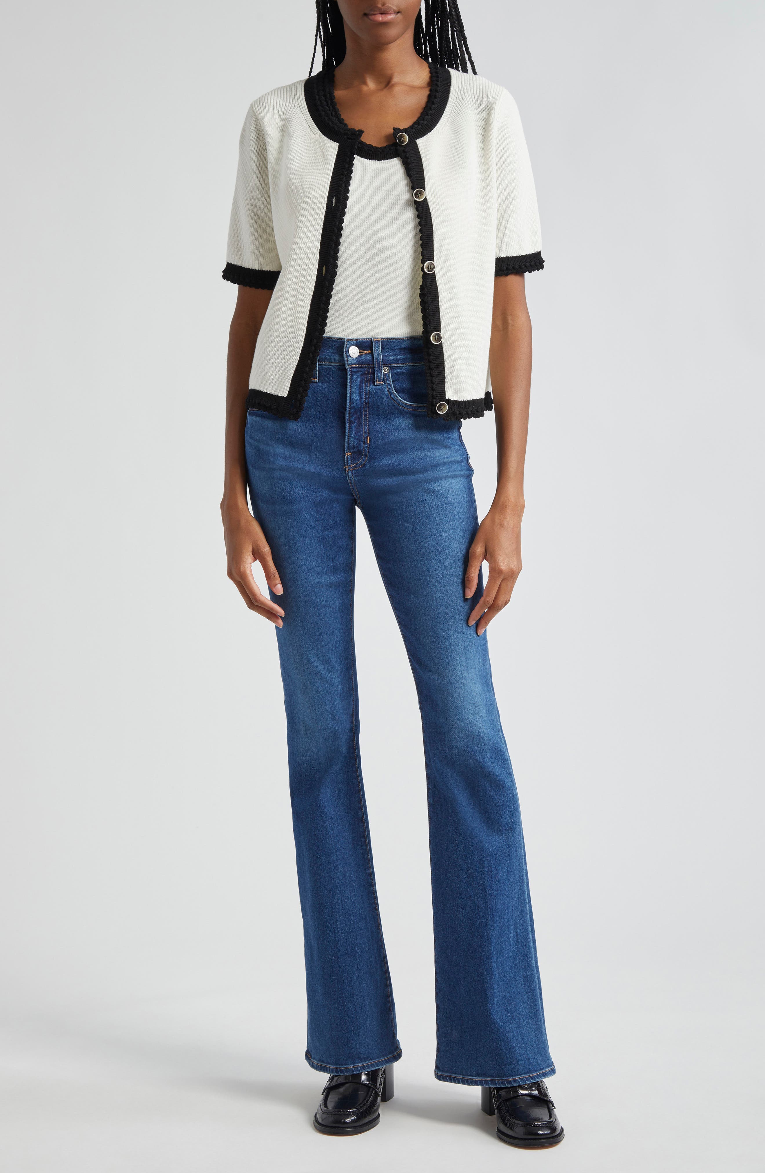 Neroli Short Sleeve Cotton Cardigan - image 2