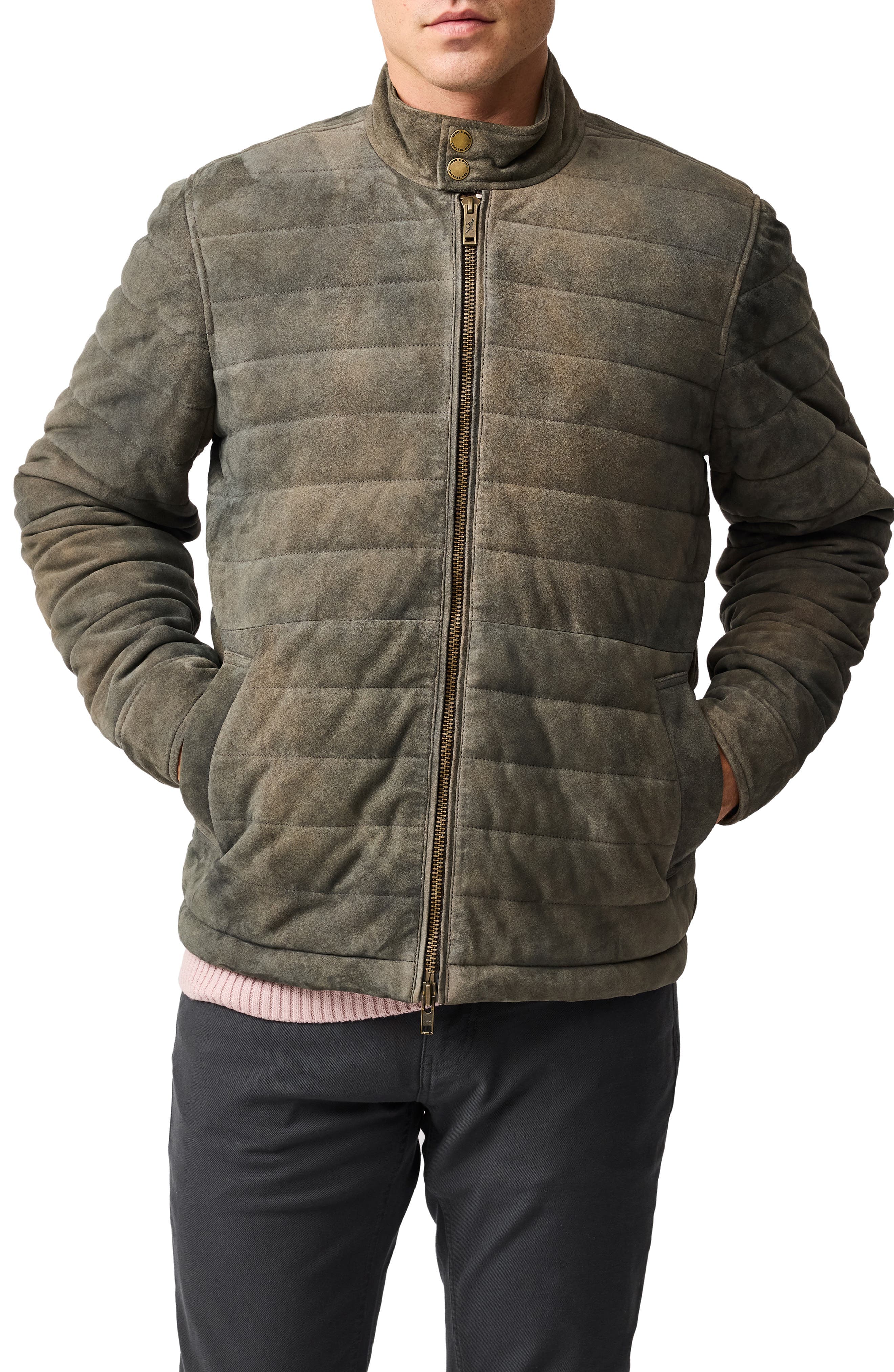 Long Island Quilted Leather Jacket - image 1
