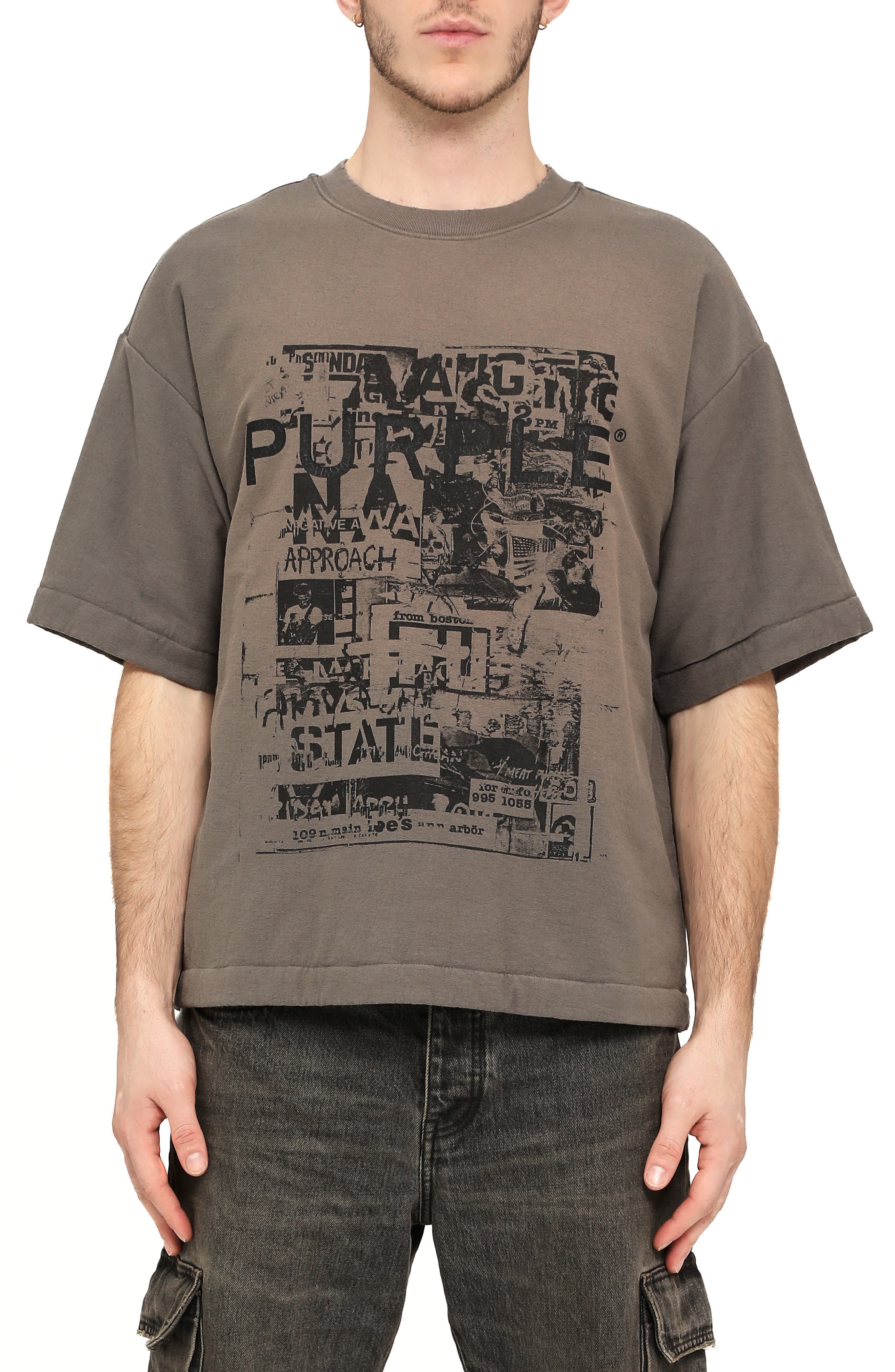 Texture Graphic T-Shirt - image 1