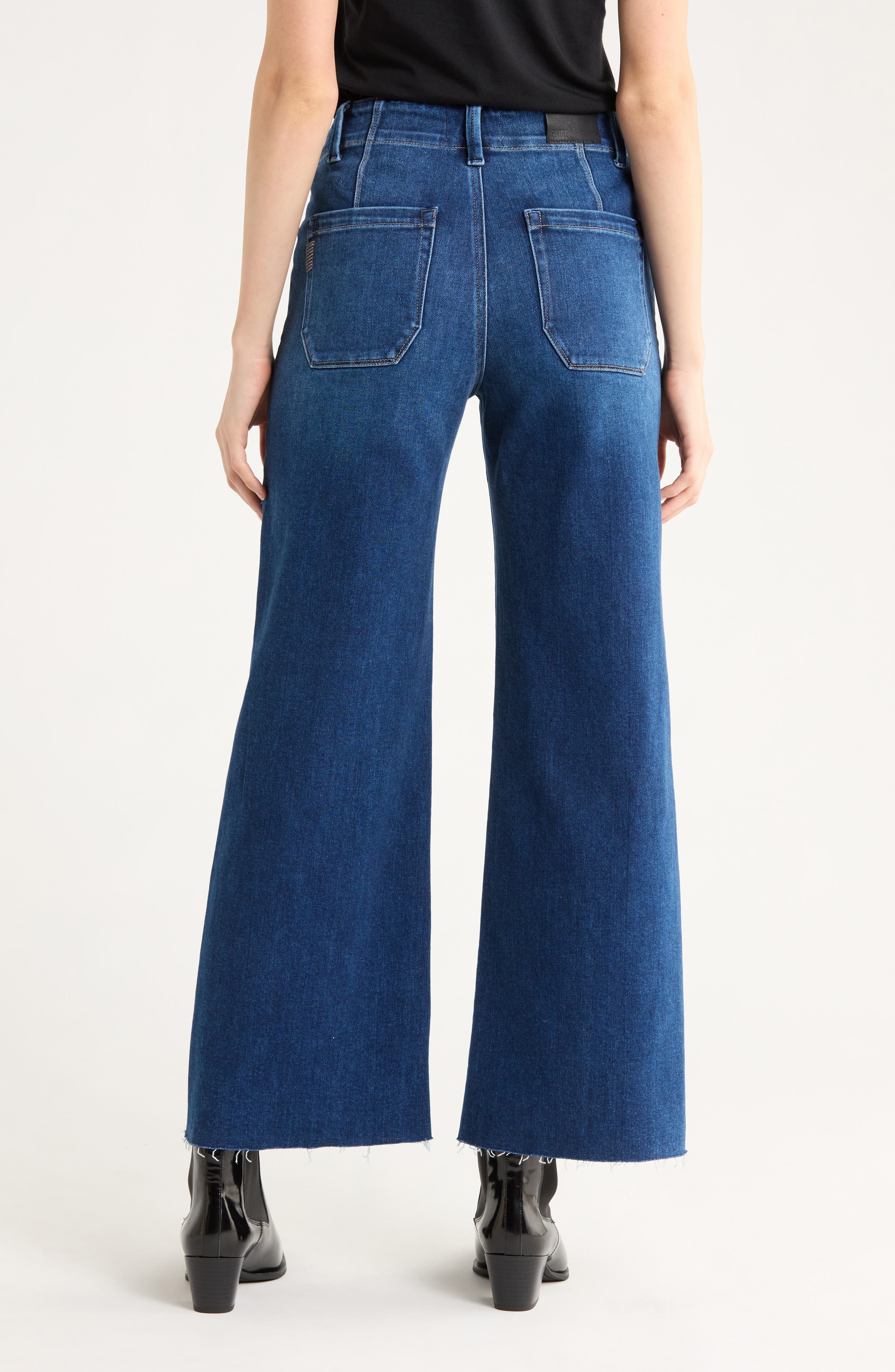 Anessa High Waist Wide Leg Utility Jeans - image 2