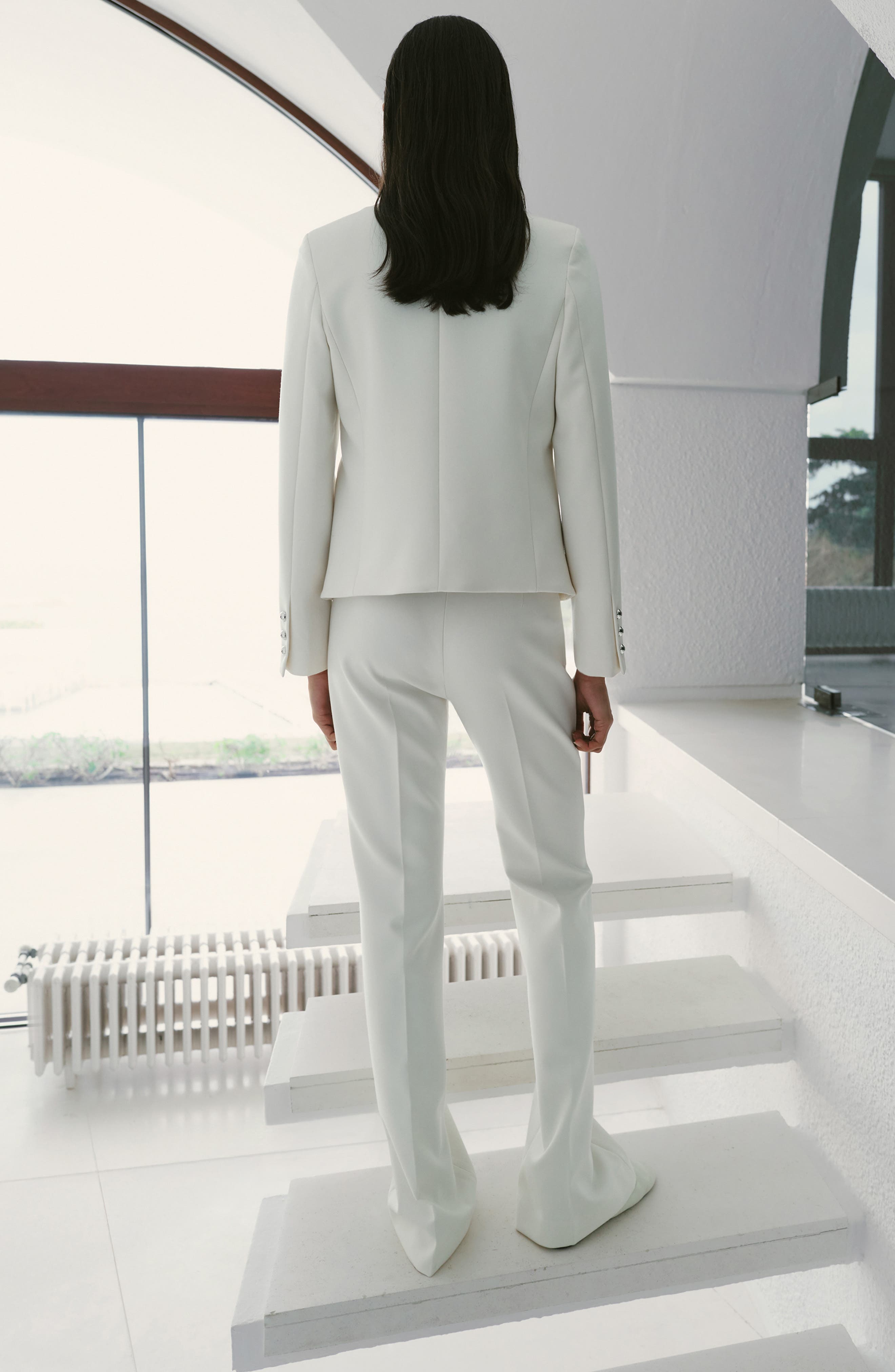 Mandarin Collar Jacket - image 2