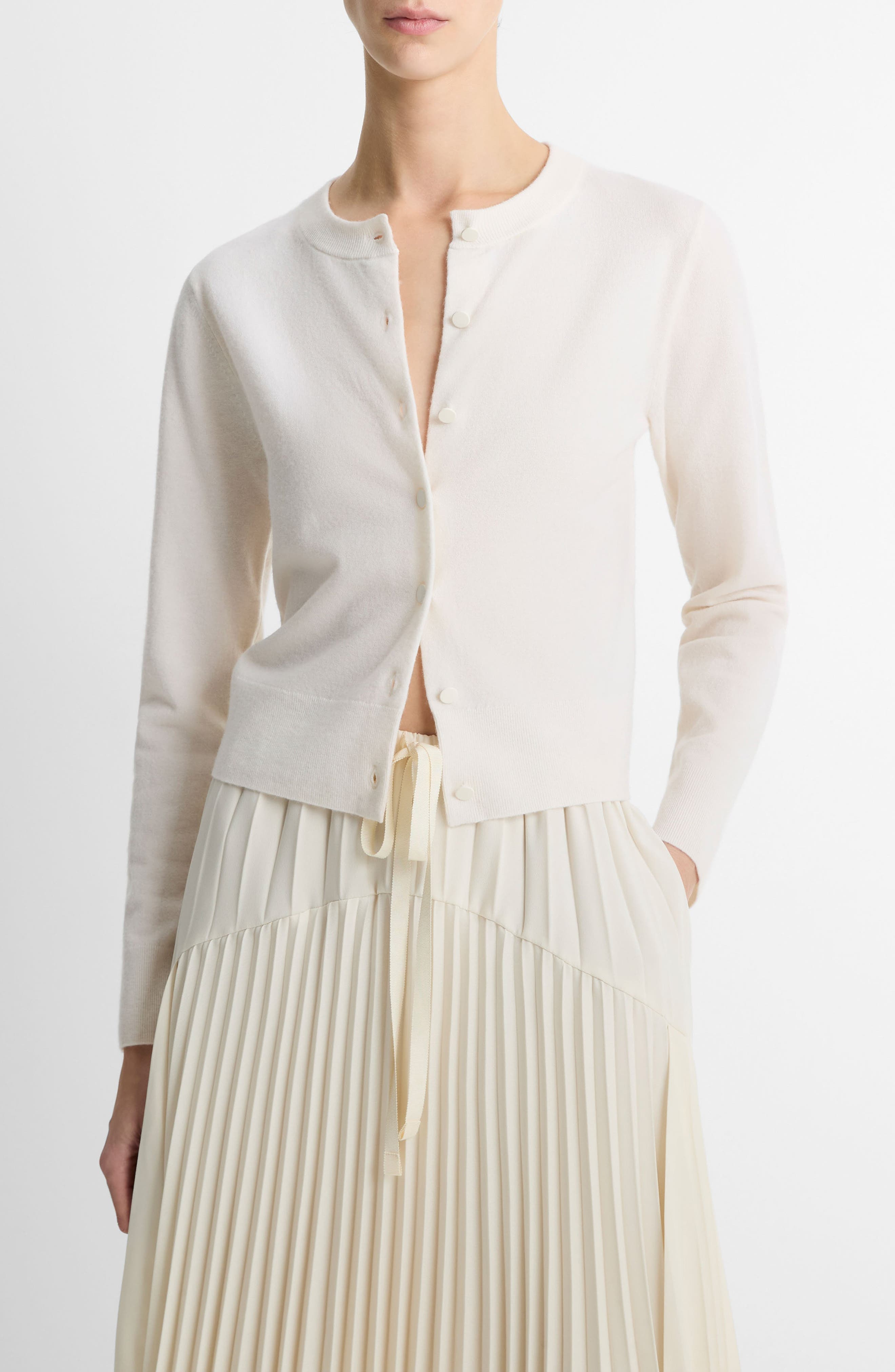 Tipped Half Moon Cardigan - image 3