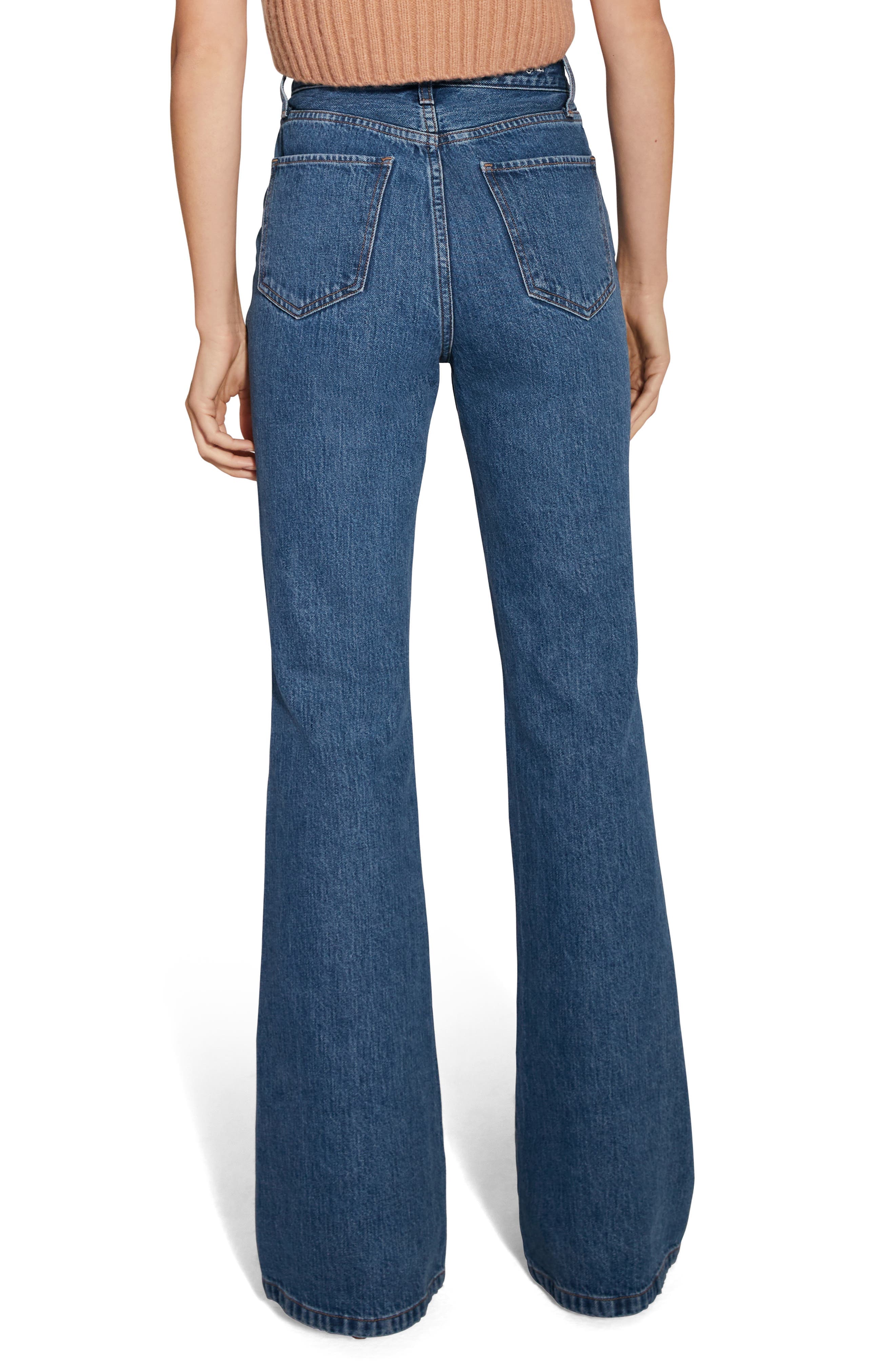 The Valentina Super High Waist Flare Jeans - image 2