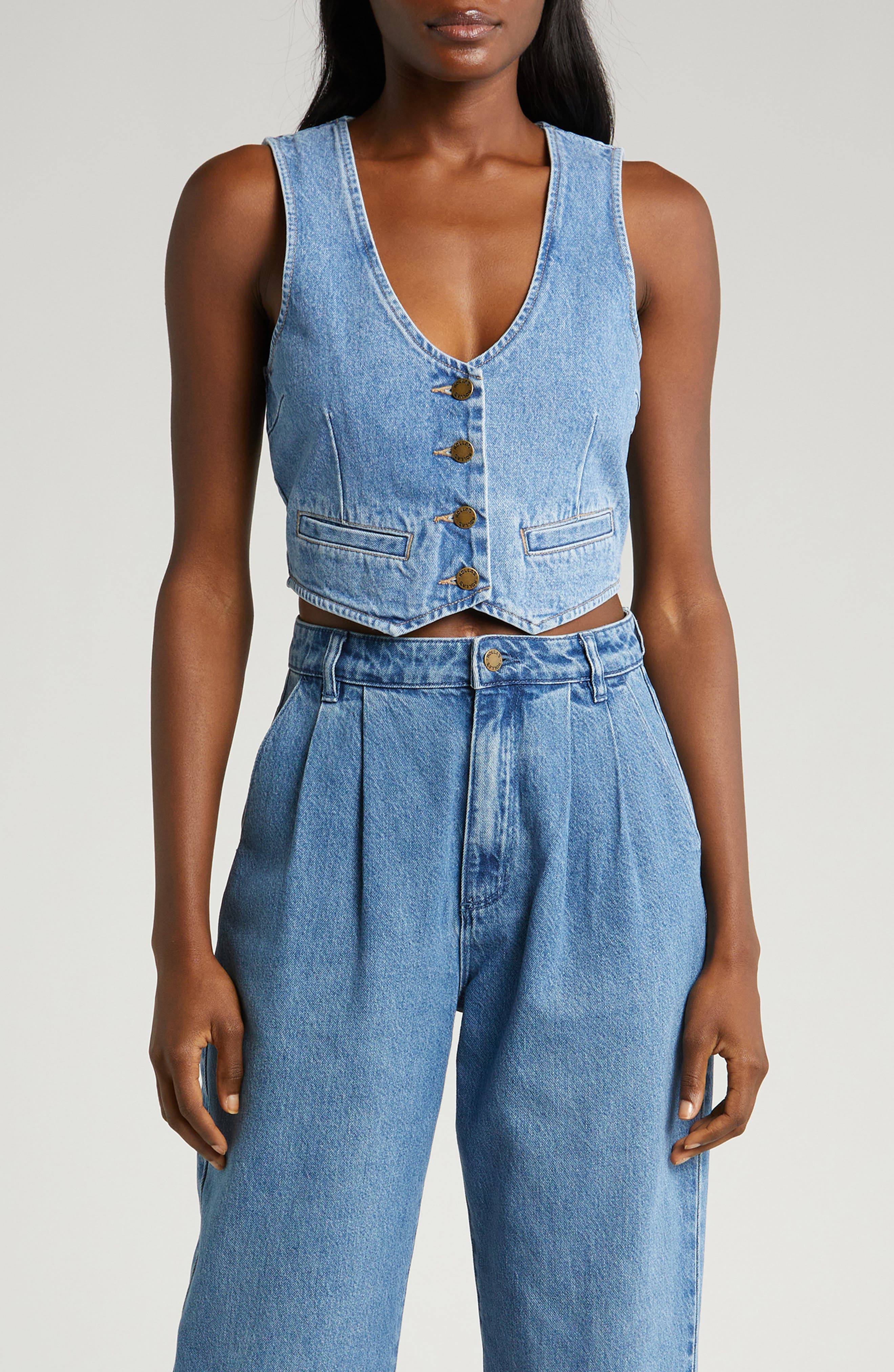 Dallas Denim Vest - image 1