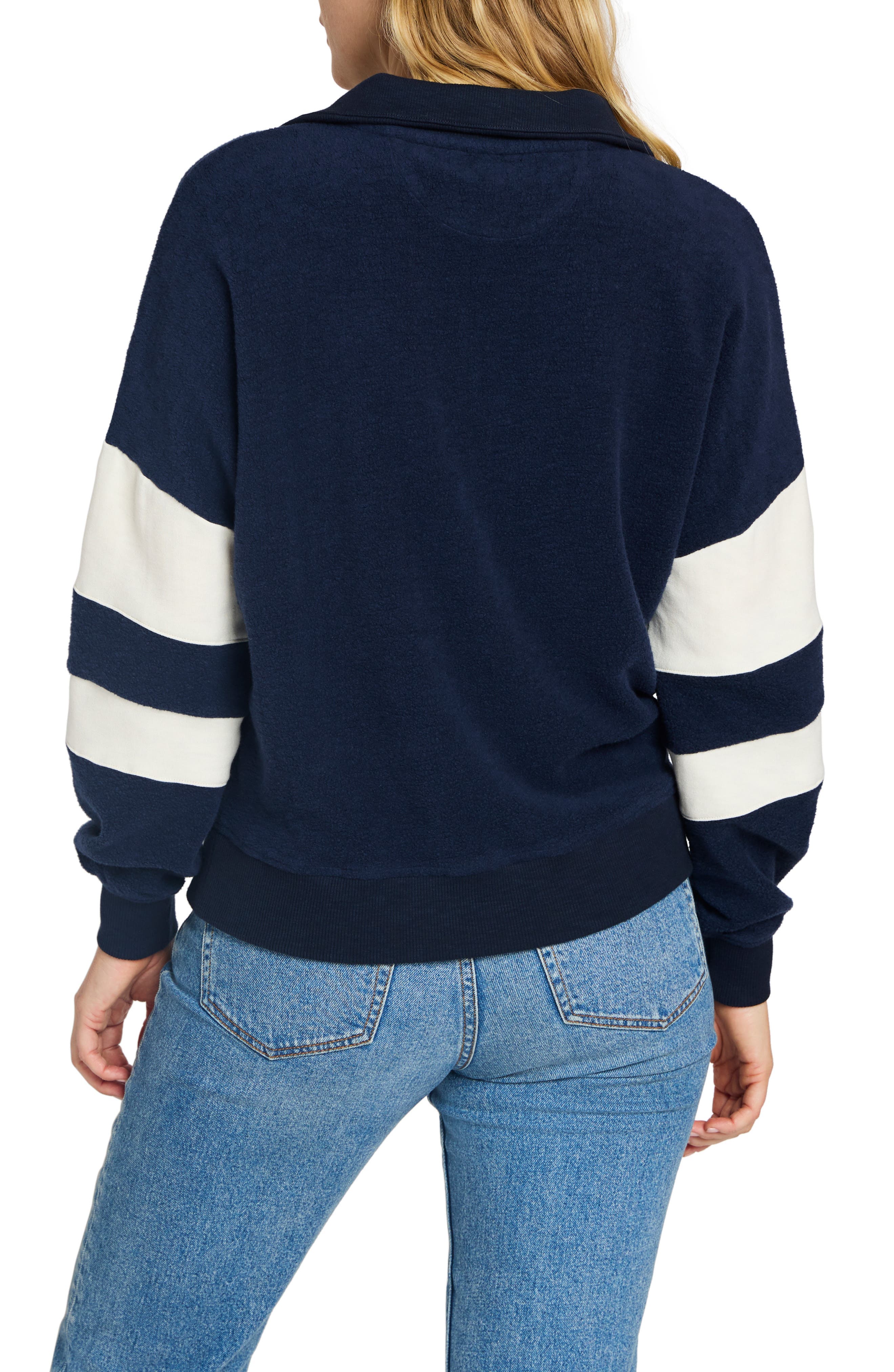 Beach Quarter Zip Fleece Pullover - image 2
