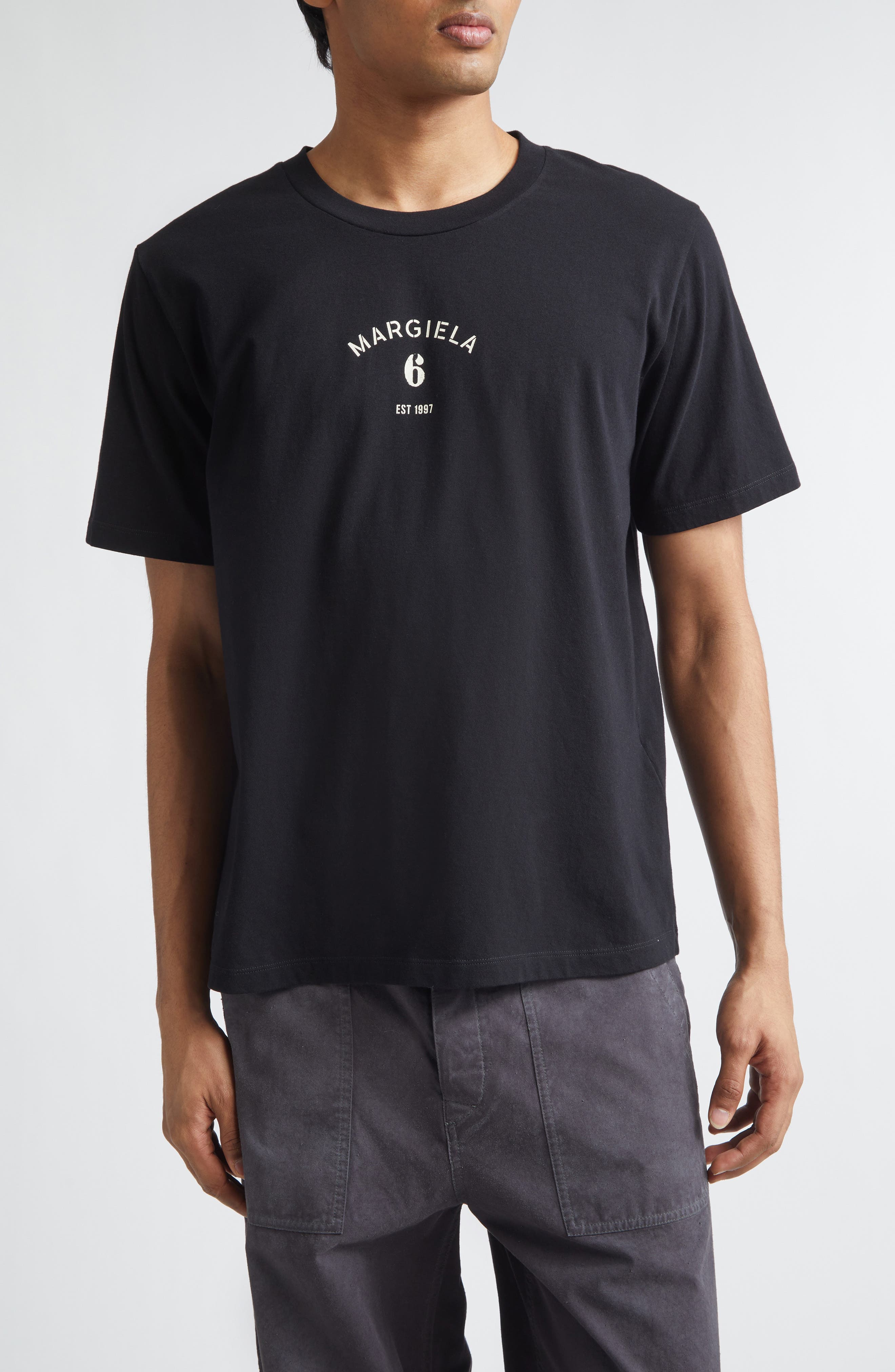 Signature Embroidered Logo Graphic T-Shirt - image 1