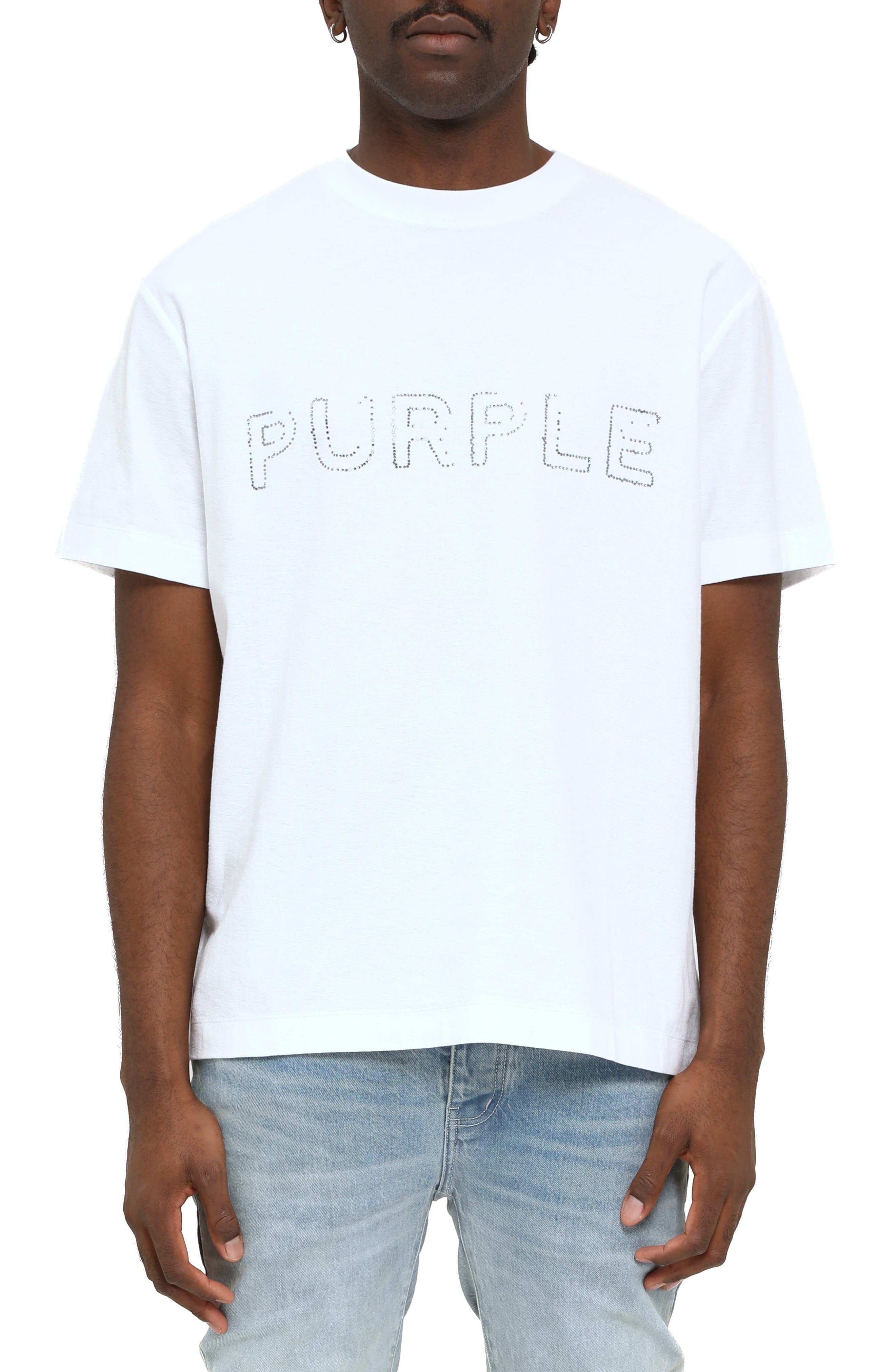 Texture Studded T-Shirt - image 1
