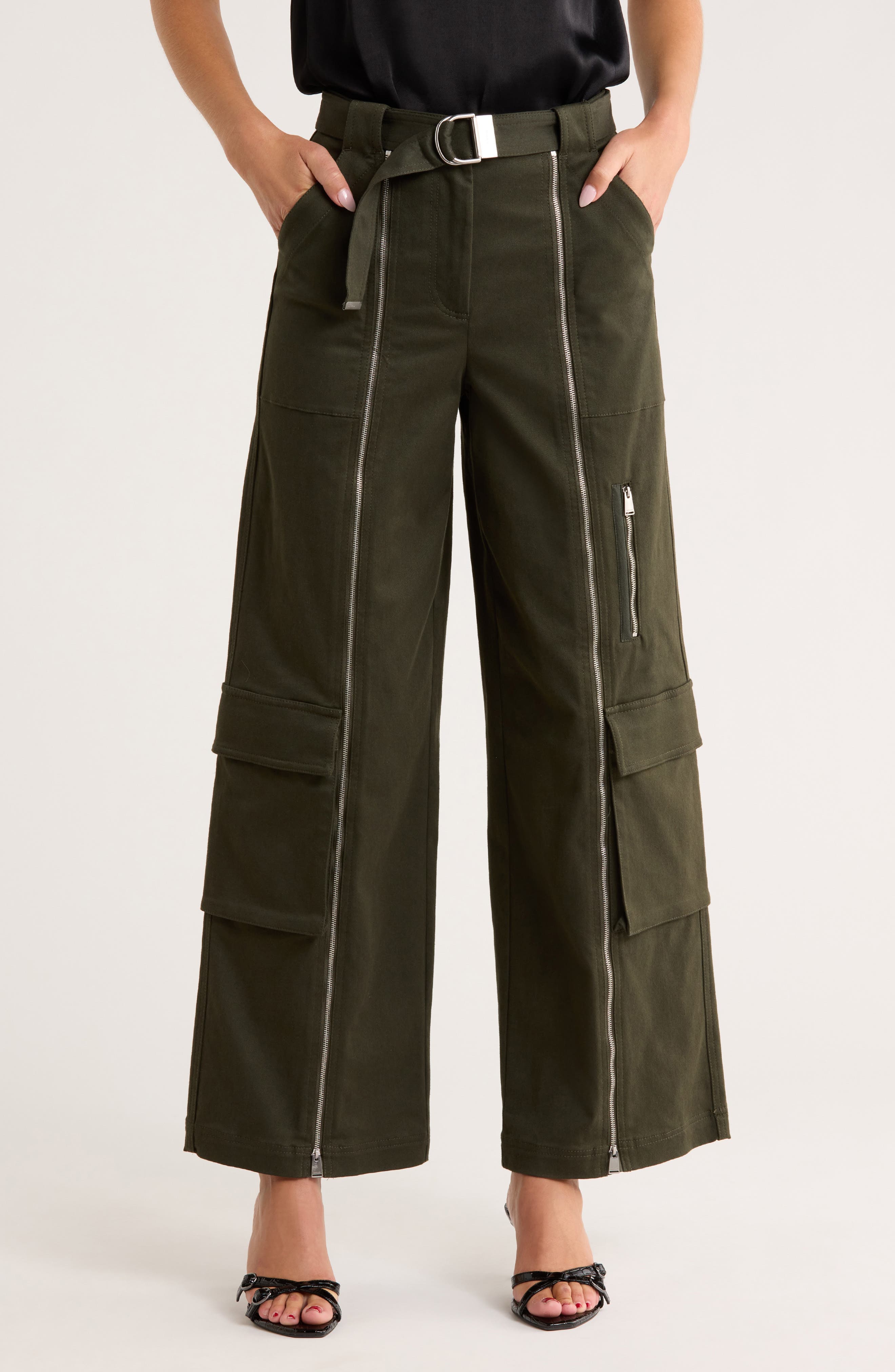 Fabiana Belted Cargo Pants - image 1