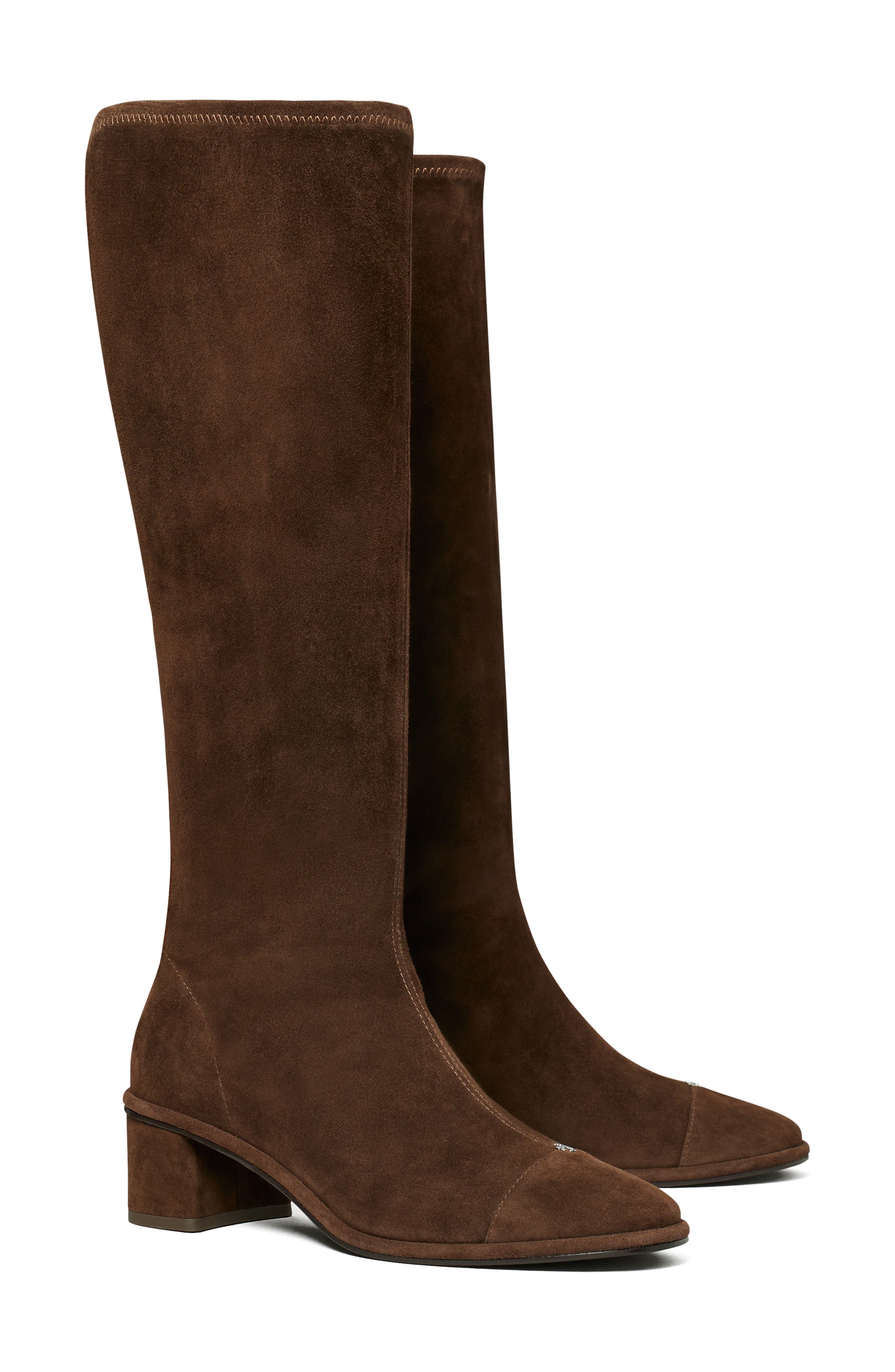Cap Toe Knee High Boot - image 1