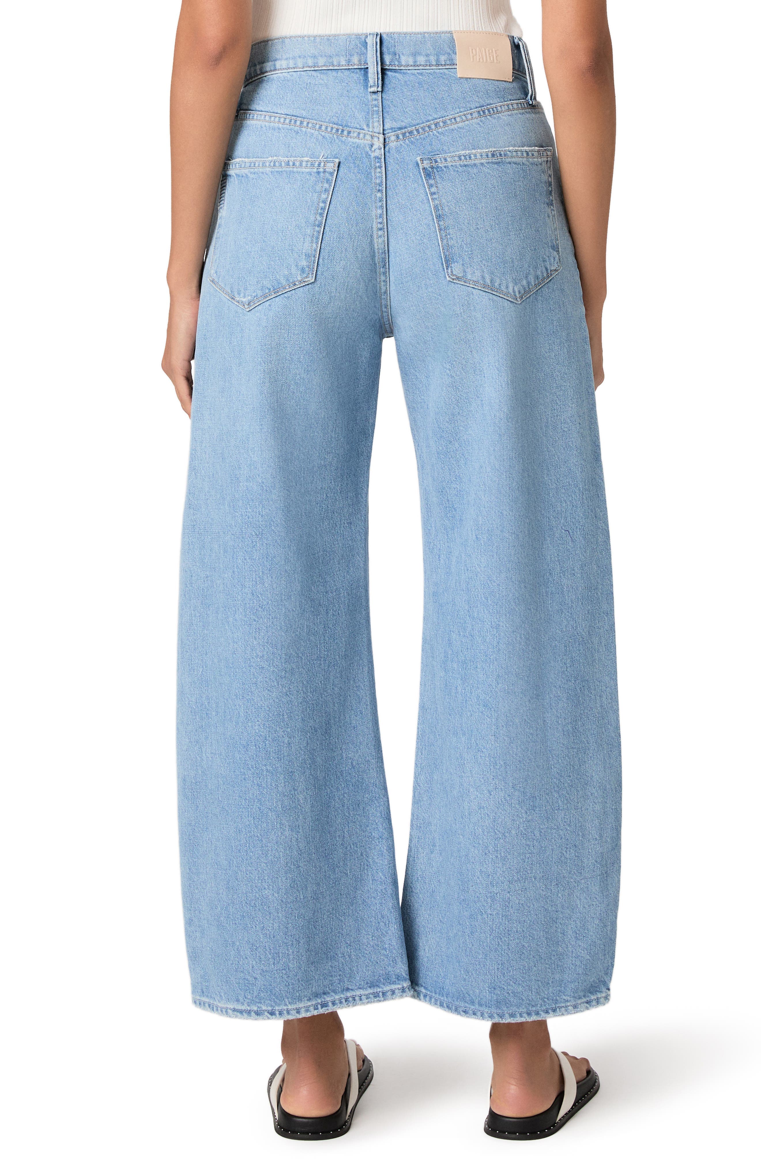 Arella High Waist Wide Leg Ankle Jeans - image 2