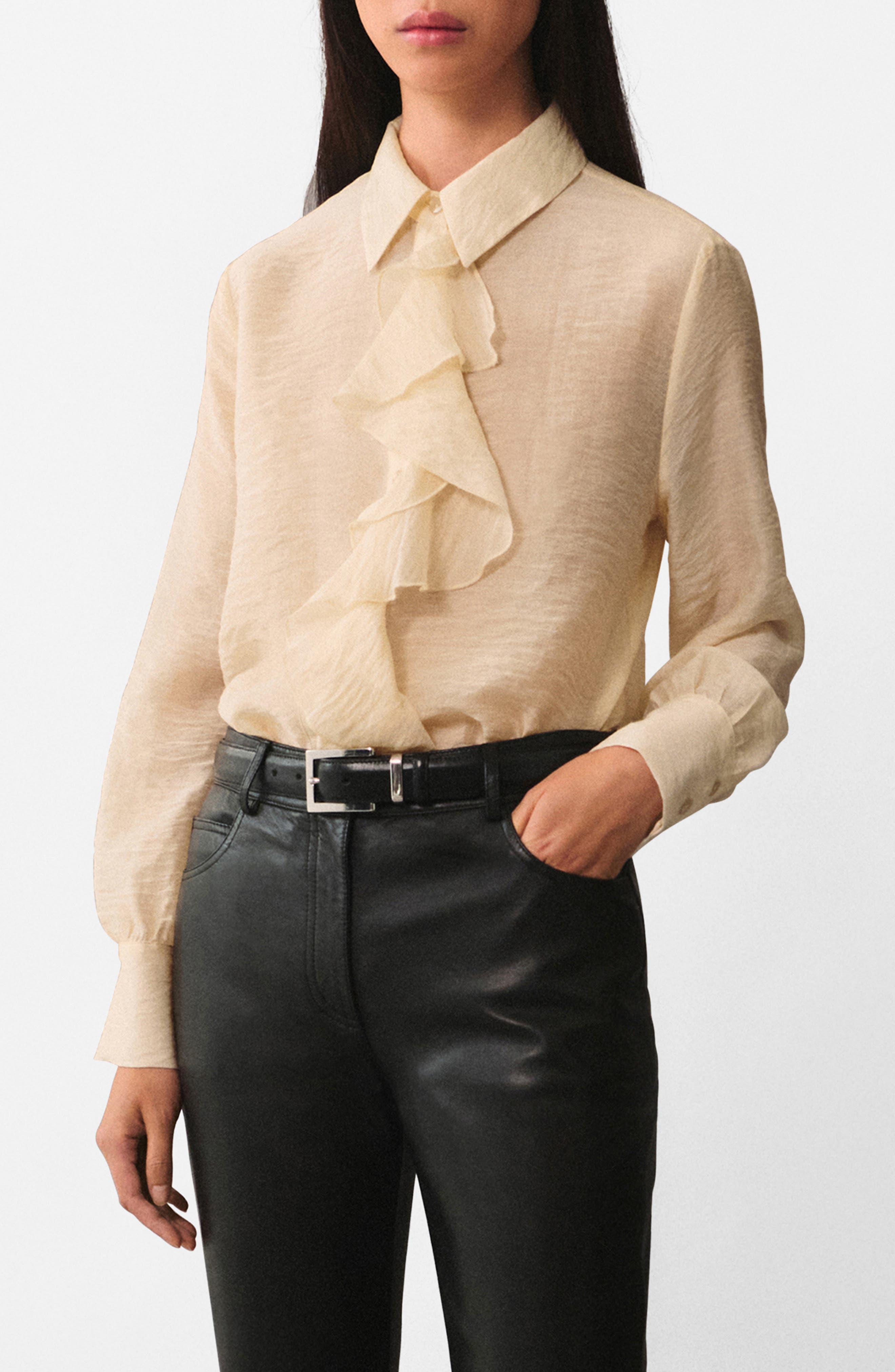 Flying Camisa Button-Up Top - image 1