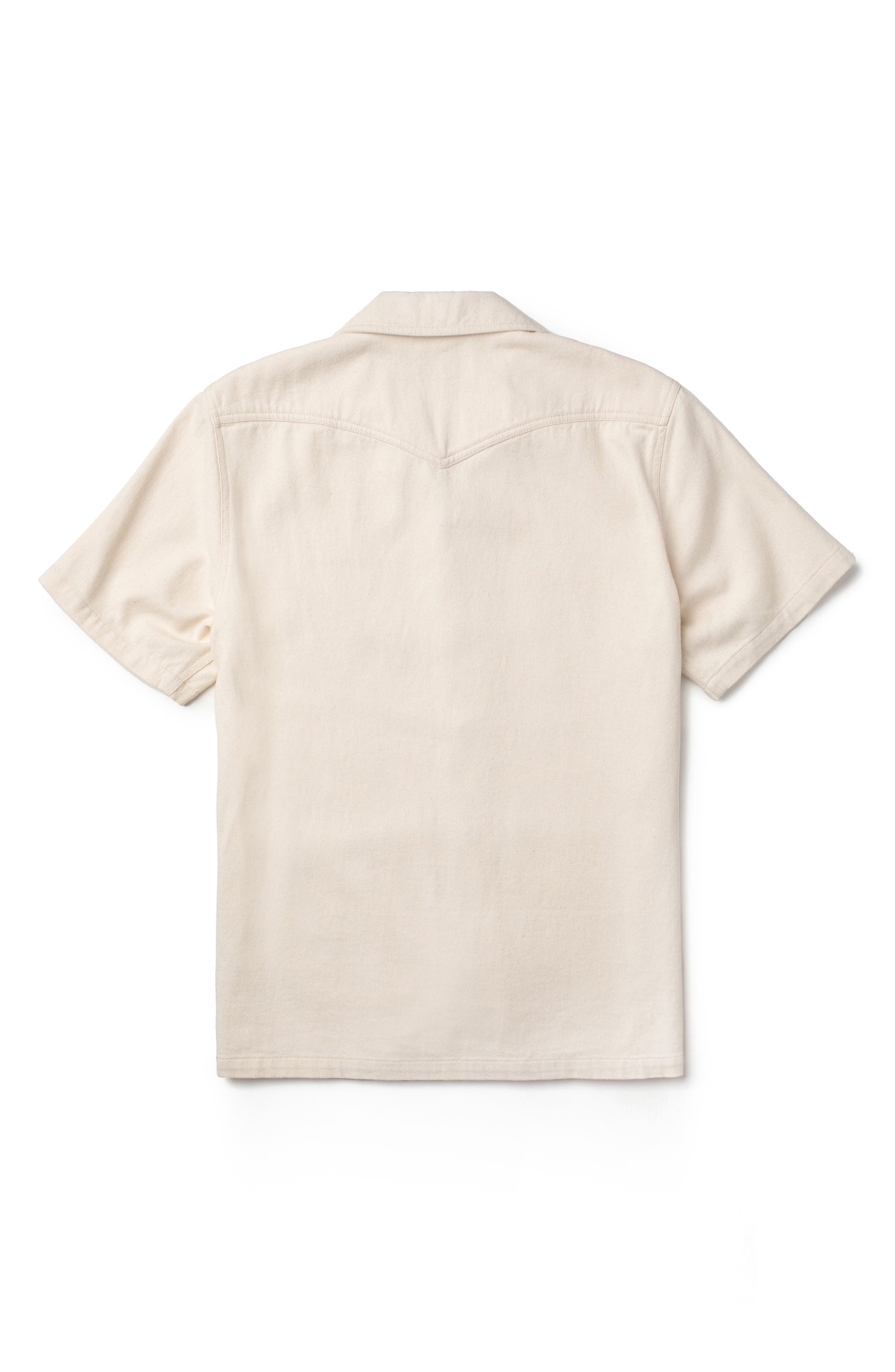Southpaw Whippersnapper Cotton Twill Snap-Up Shirt - image 2