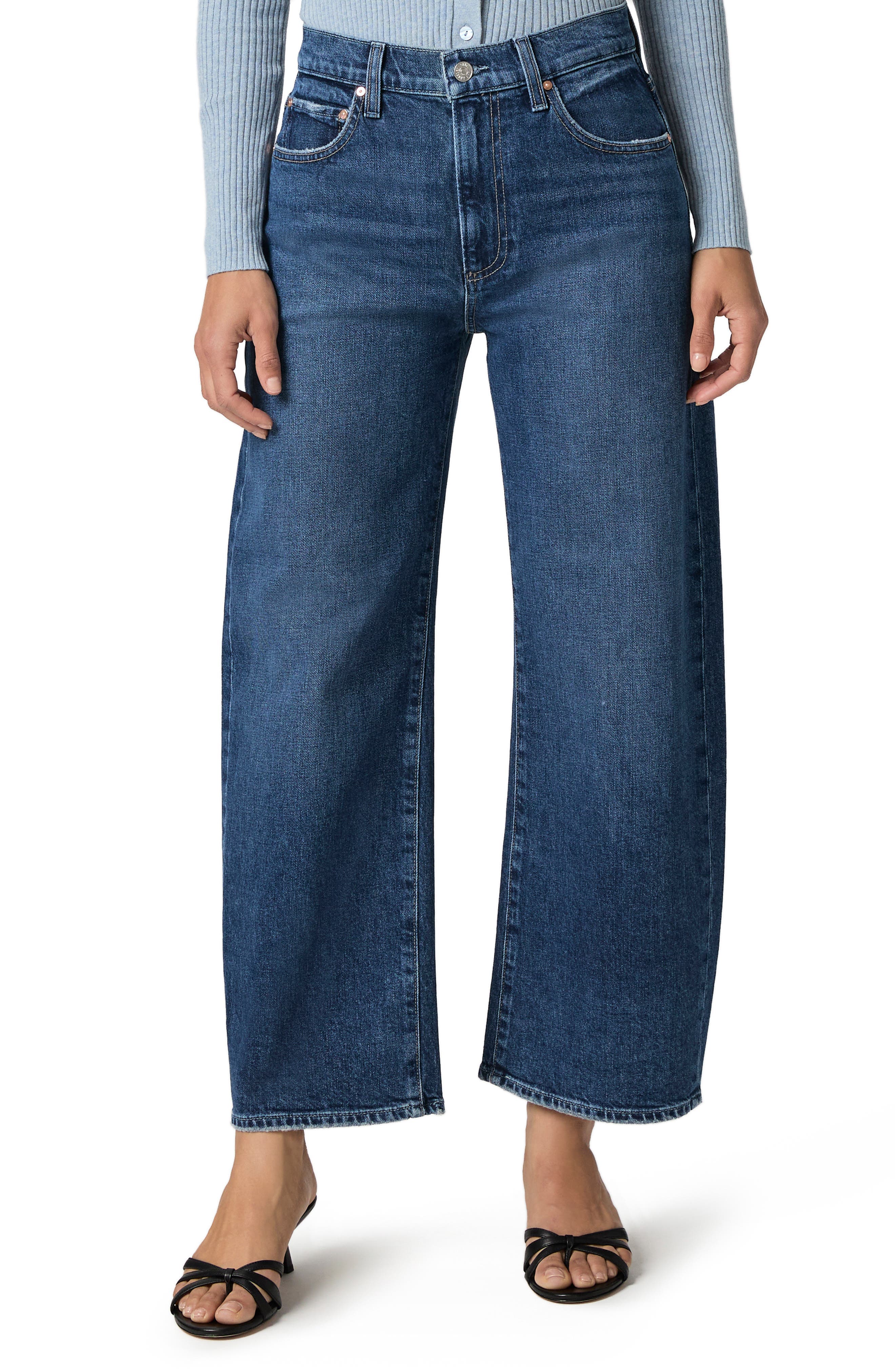 Arellia High Waist Ankle Barrel Leg Jeans - image 1