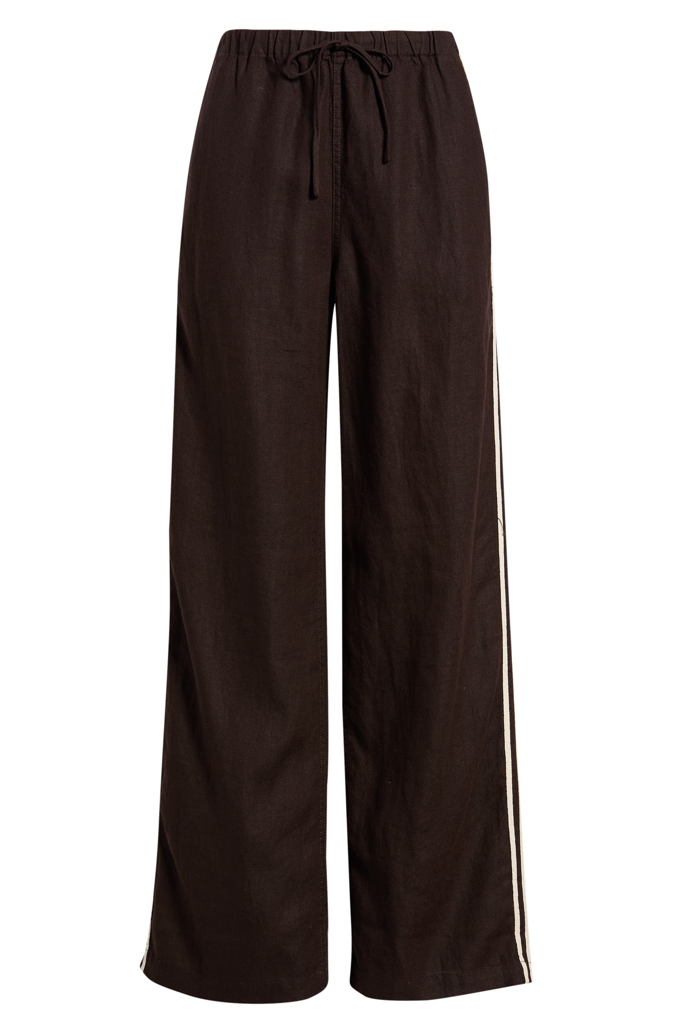 Pull-On Linen Pants - image 1