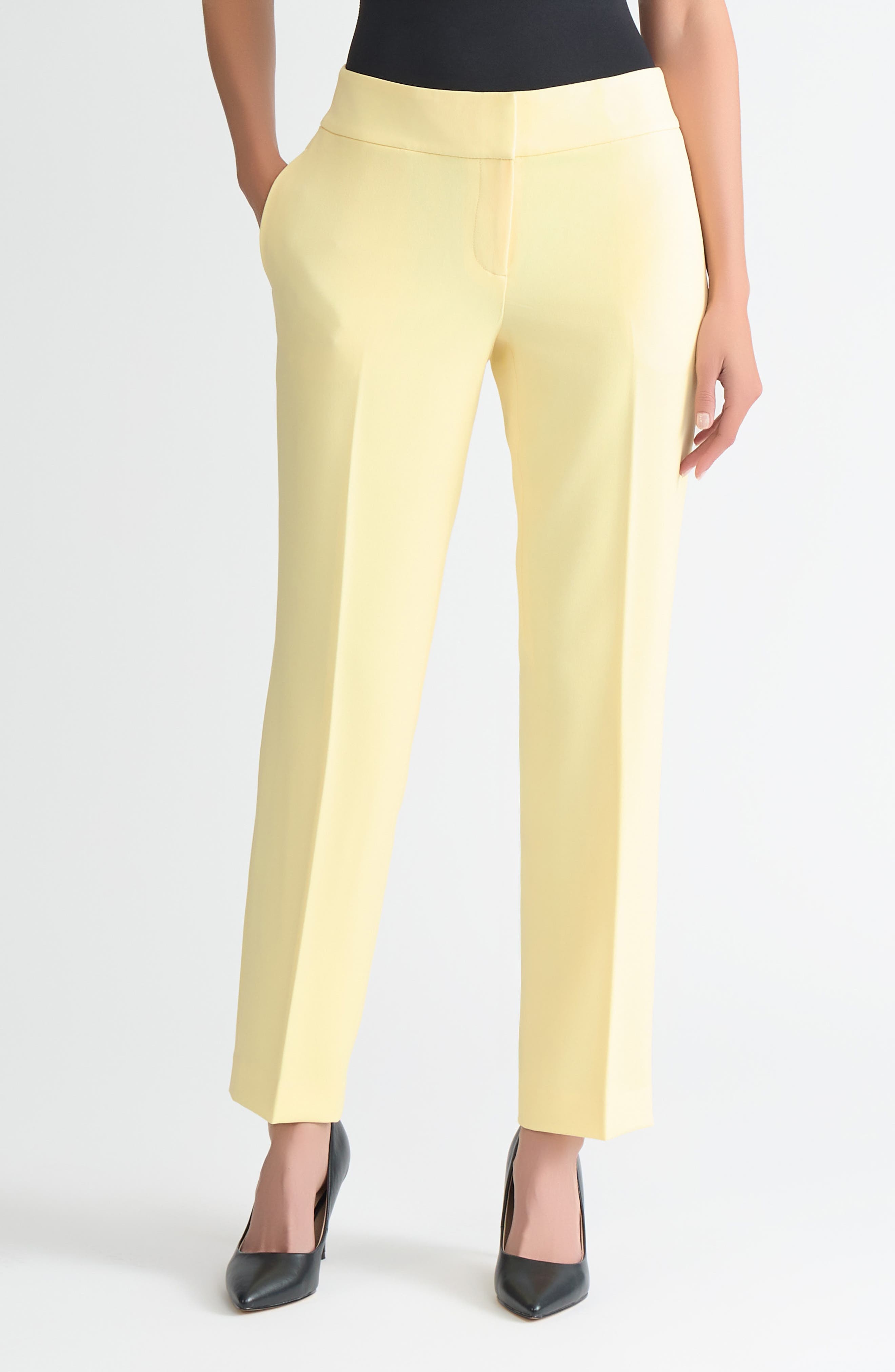 Flat Front Slim Pants - image 1