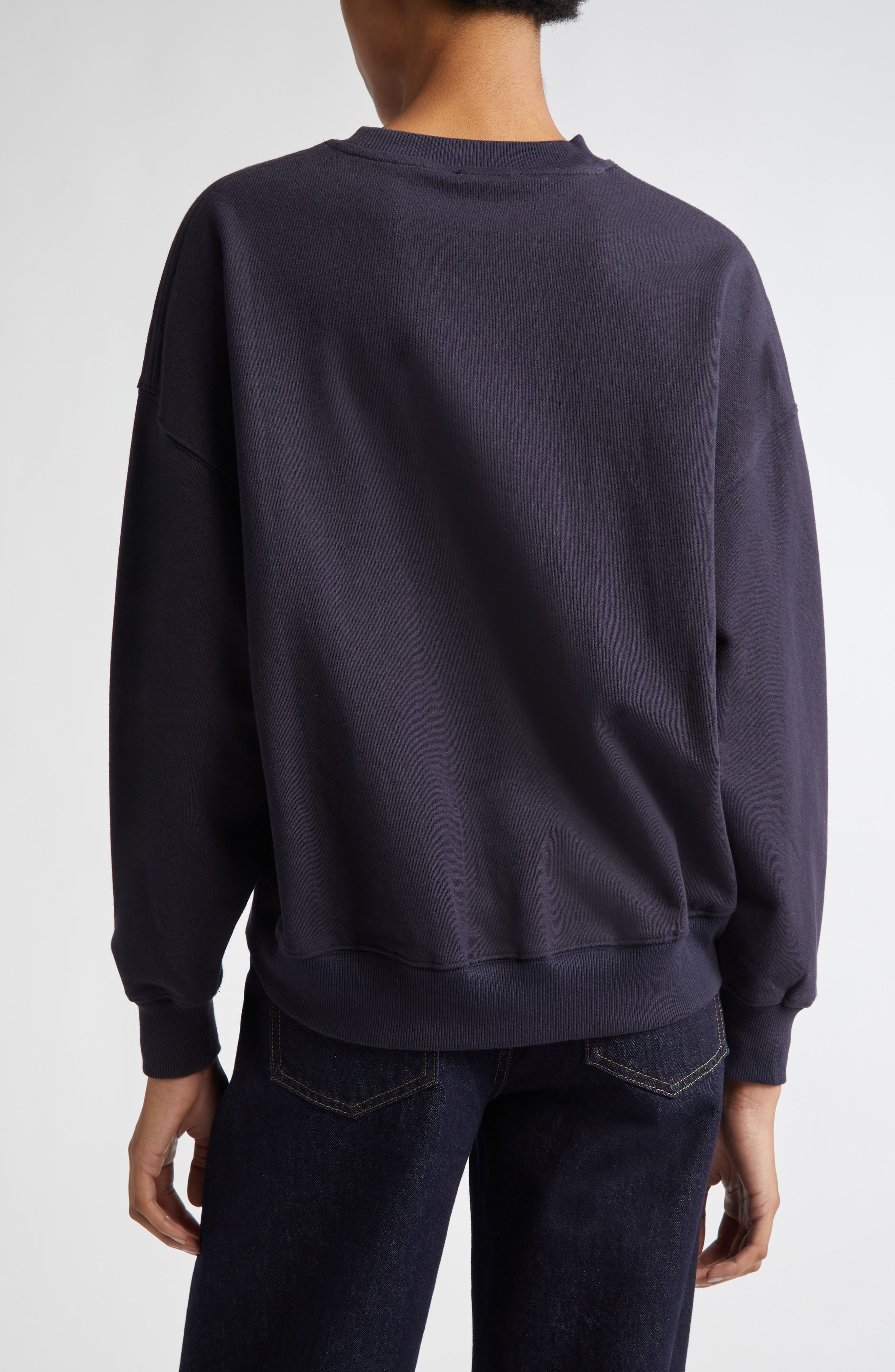 Je T'aime Applique Cotton Sweatshirt - image 2