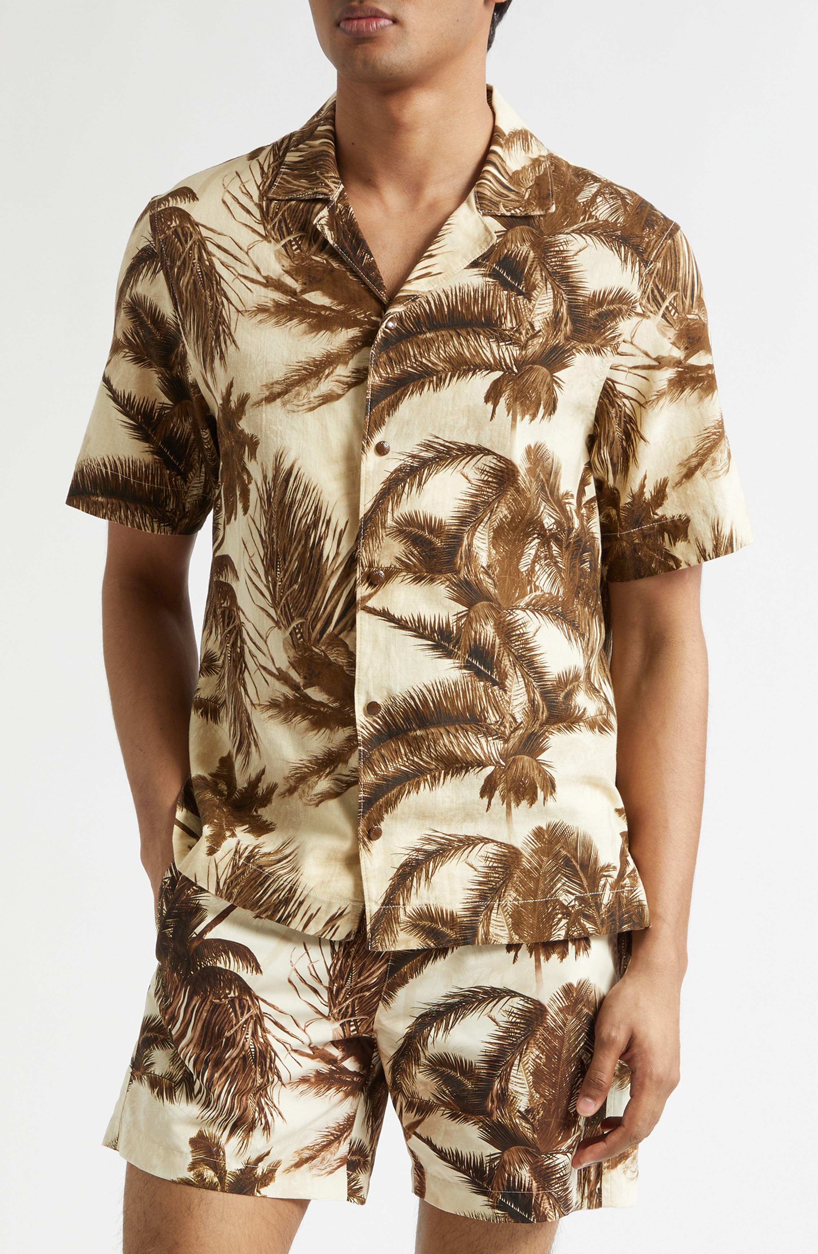 Cotton & Flax Camp Shirt - image 1