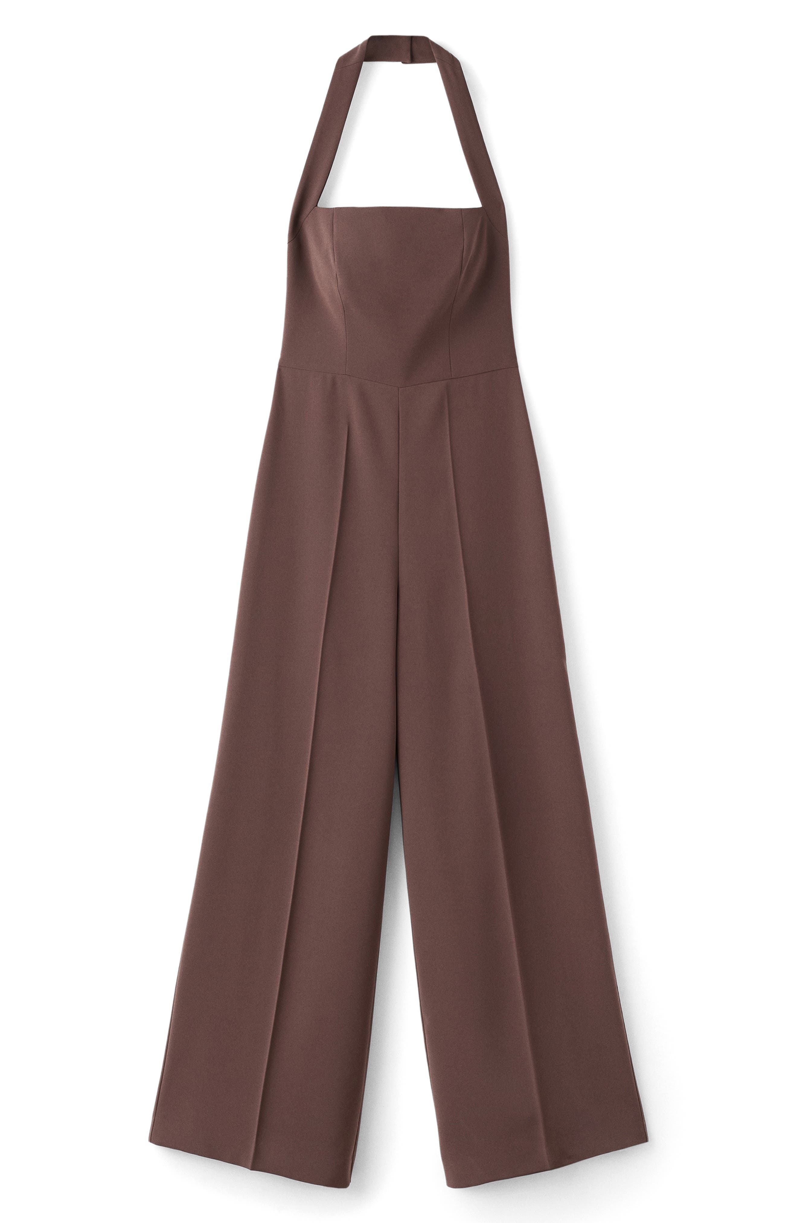 Wide Leg Halter Jumpsuit - image 1