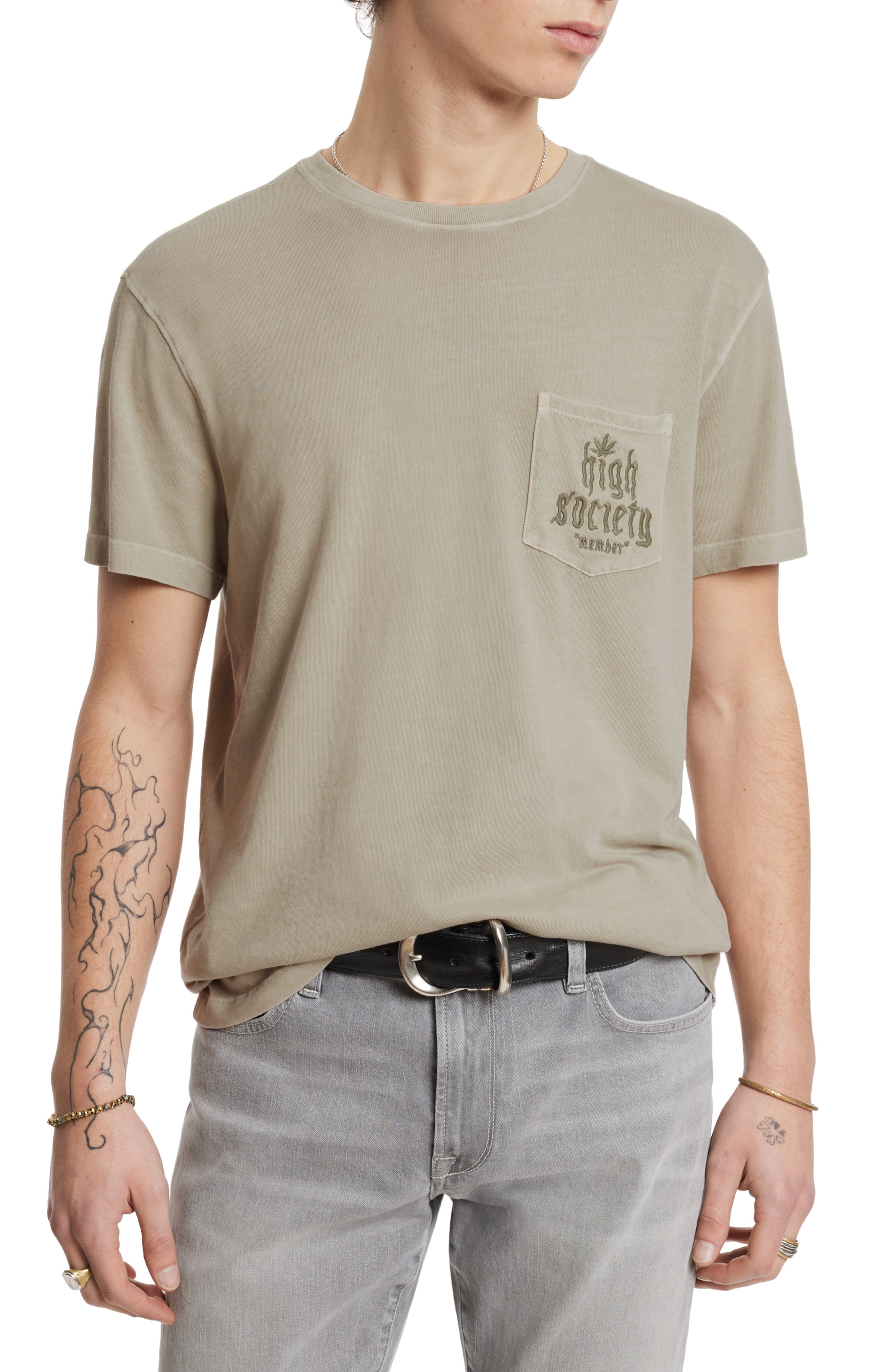High Society Organic Cotton Graphic Tee - image 1