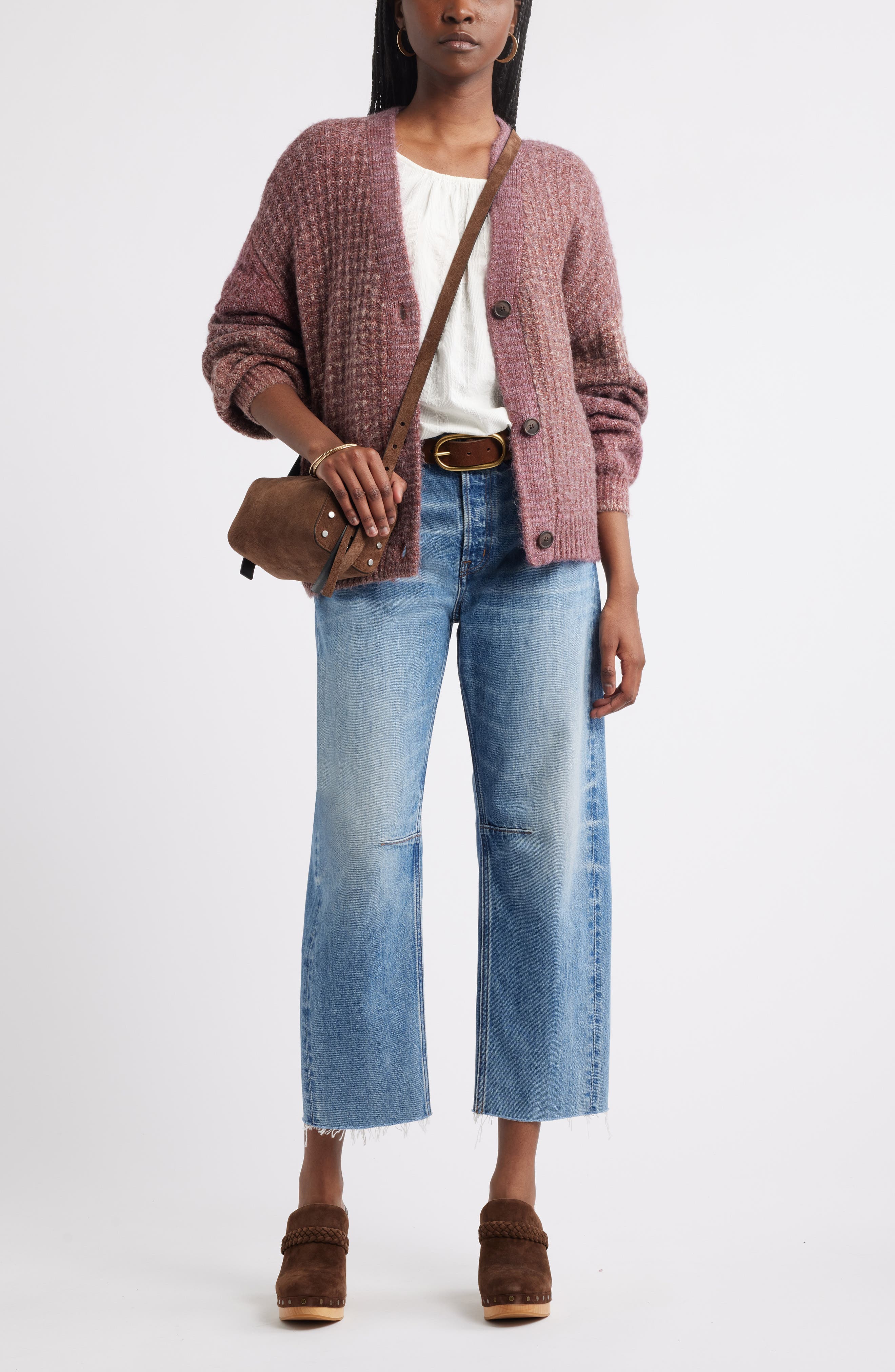 Textured V-Neck Cardigan - image 2