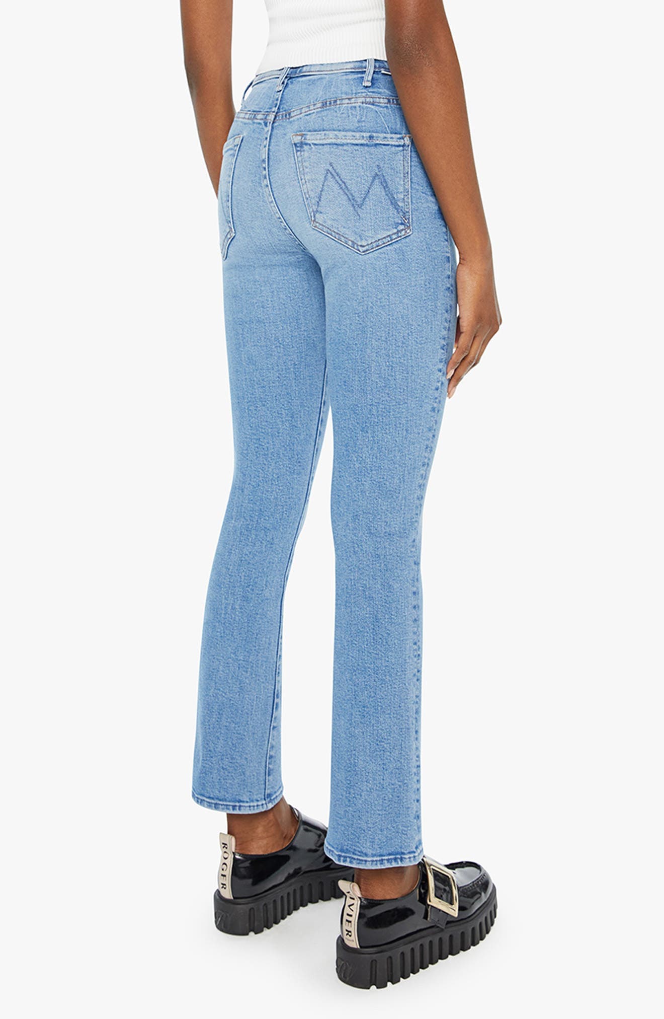The Pixie Hustler High Waist Ankle Straight Leg Jeans - image 2