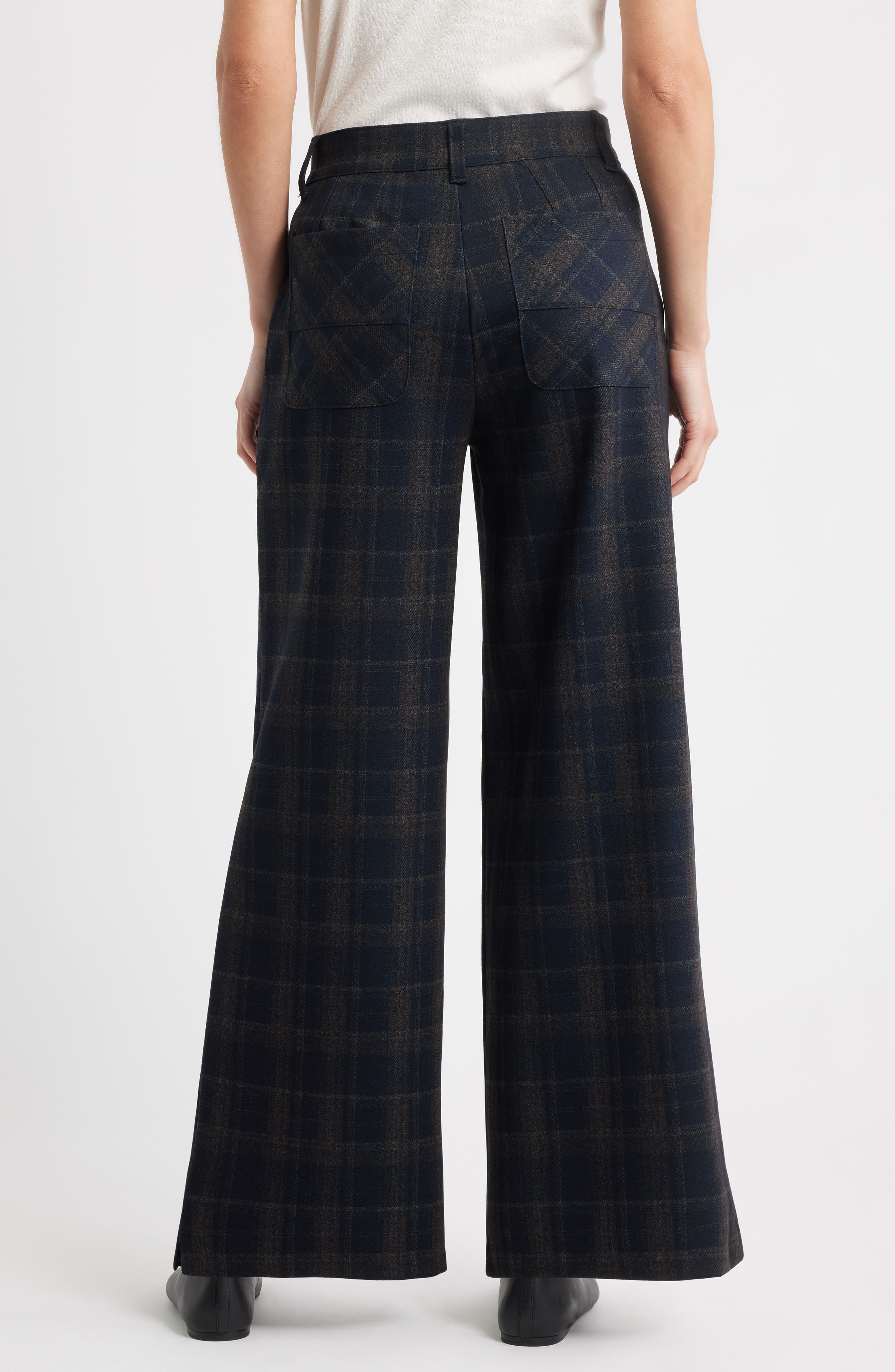 Whitney Skyrise Flat Front Wide Leg Pants - image 2