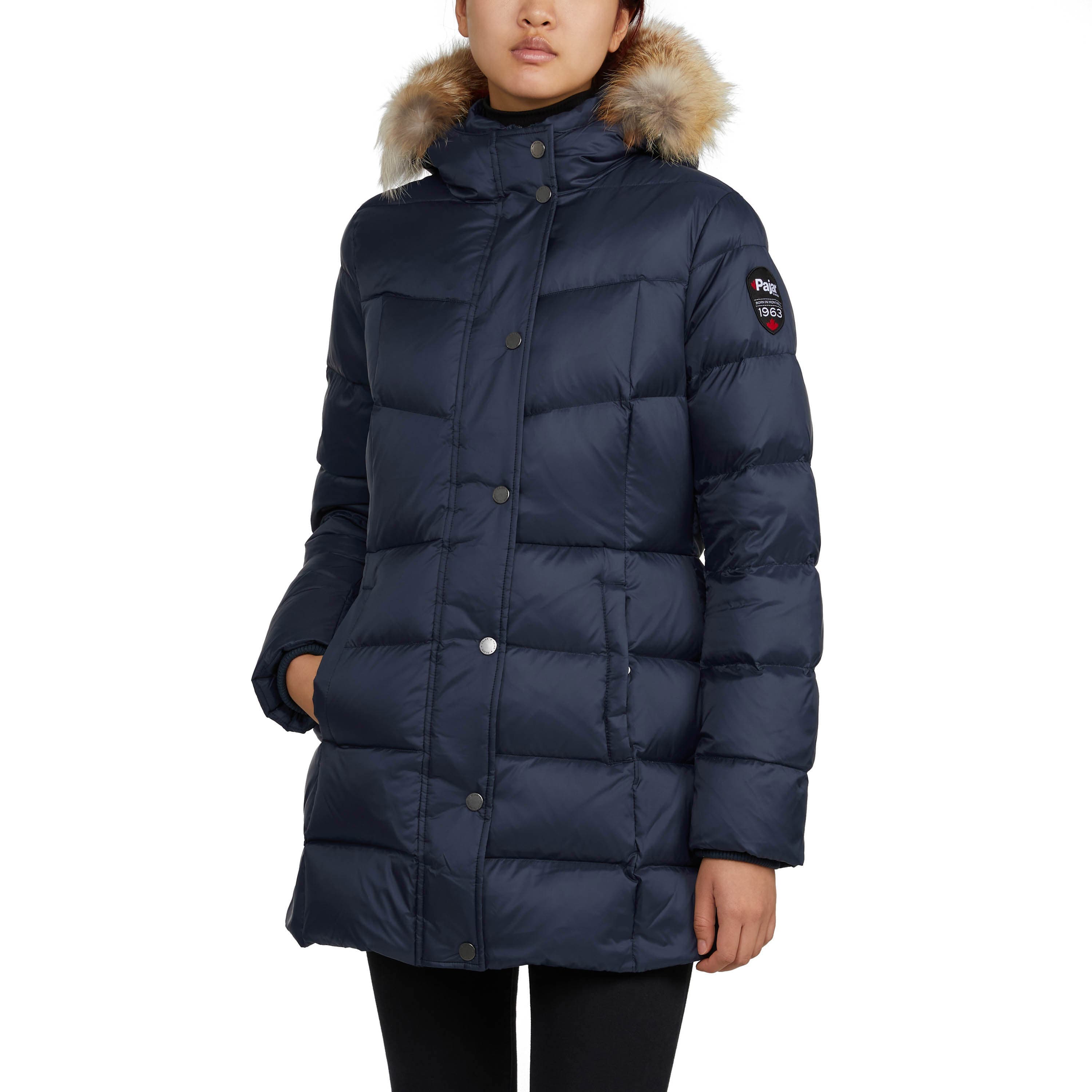 Roxy Quilted Puffer with Detachable Faux Fur Trim - image 3