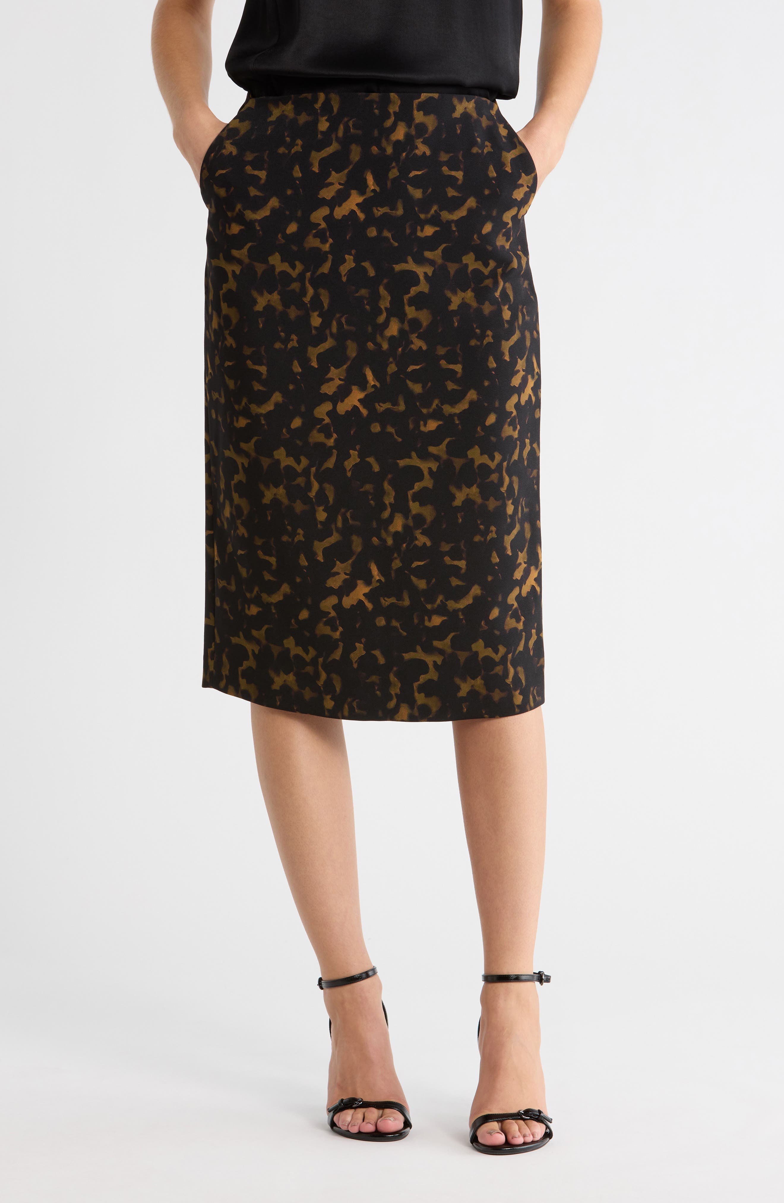 High Waist Pencil Skirt - image 1