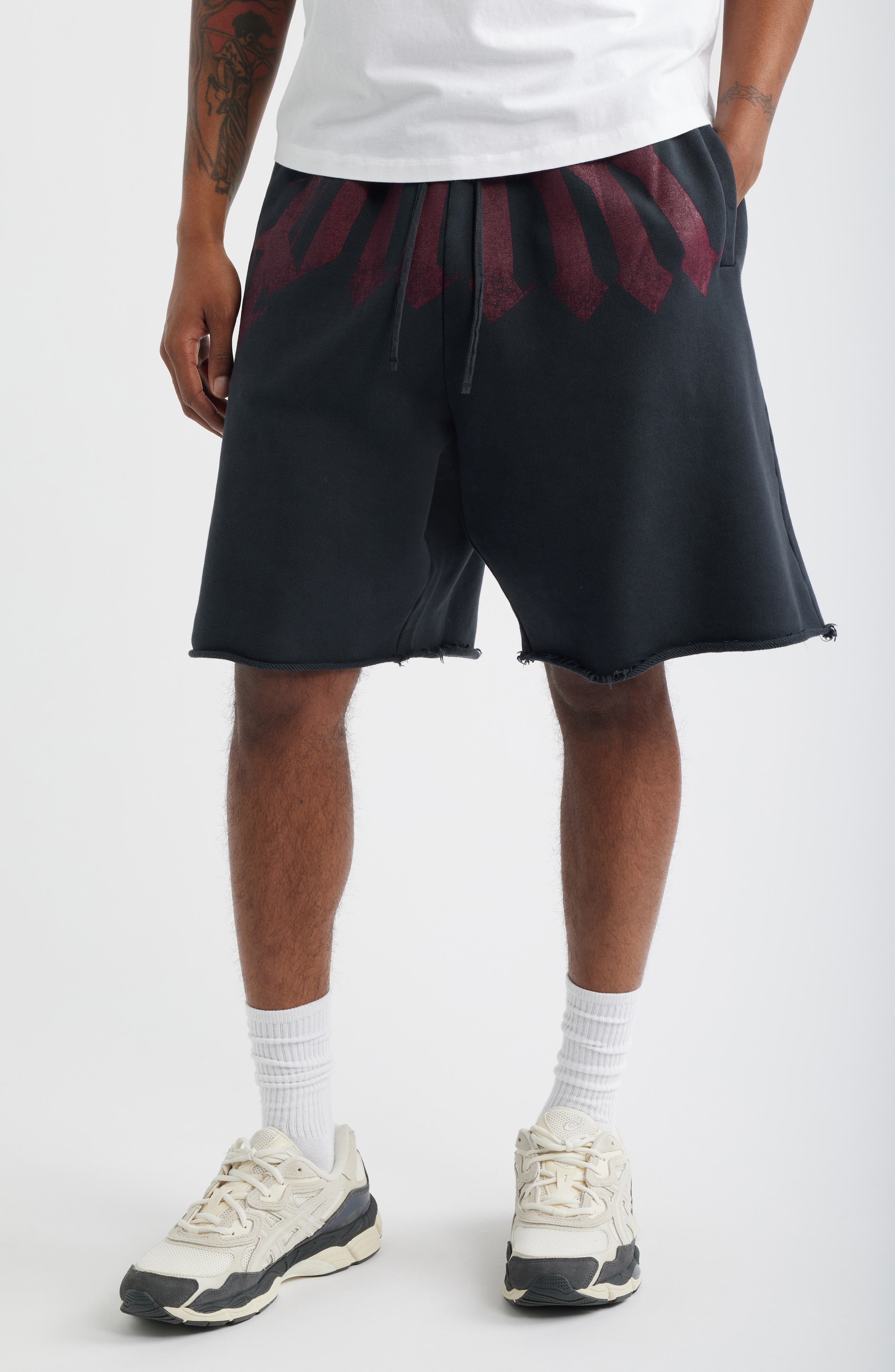 Big Logo Graphic Sweat Shorts - image 1
