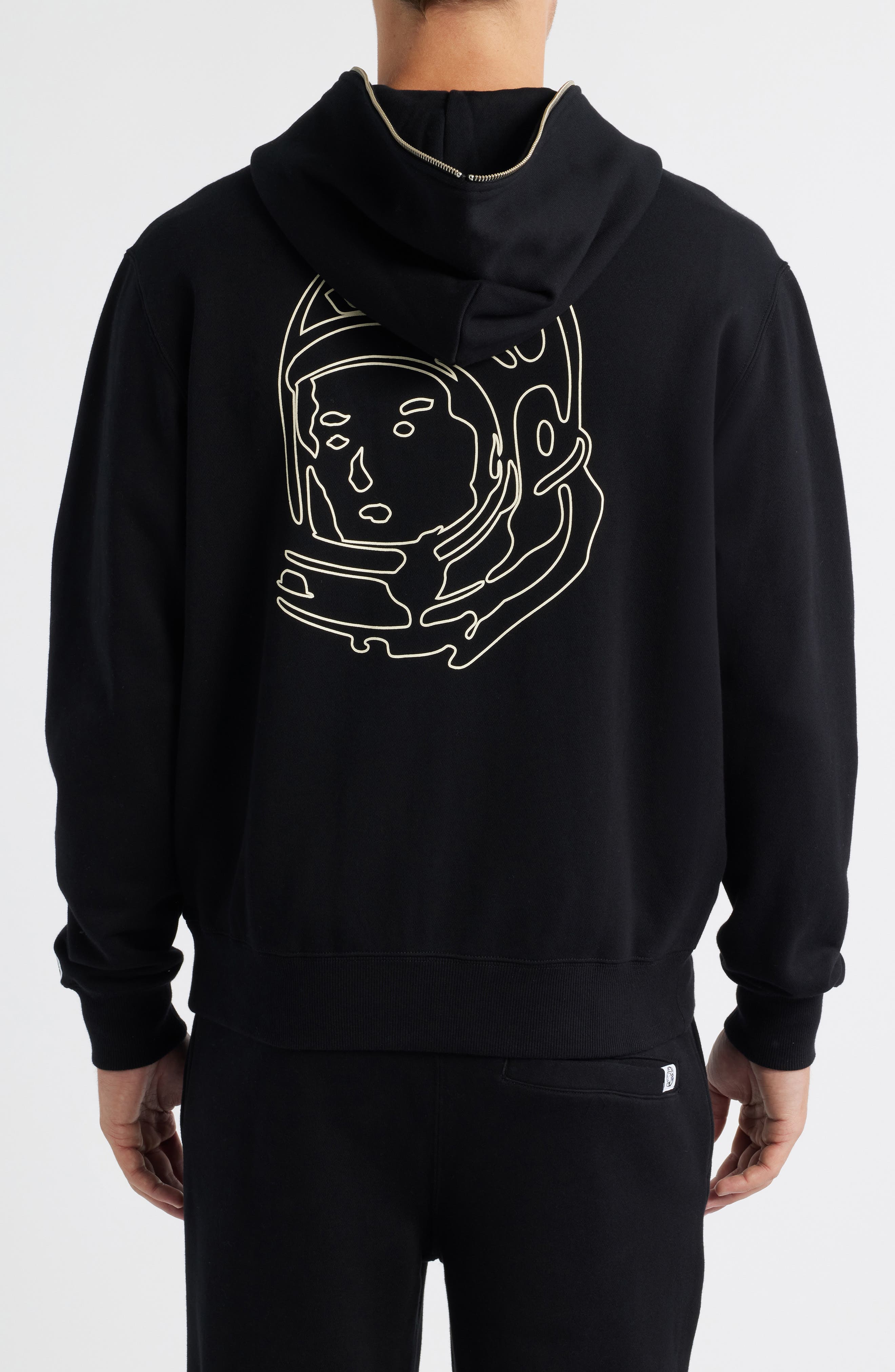 Small Curve Graphic Zip Hoodie - image 2