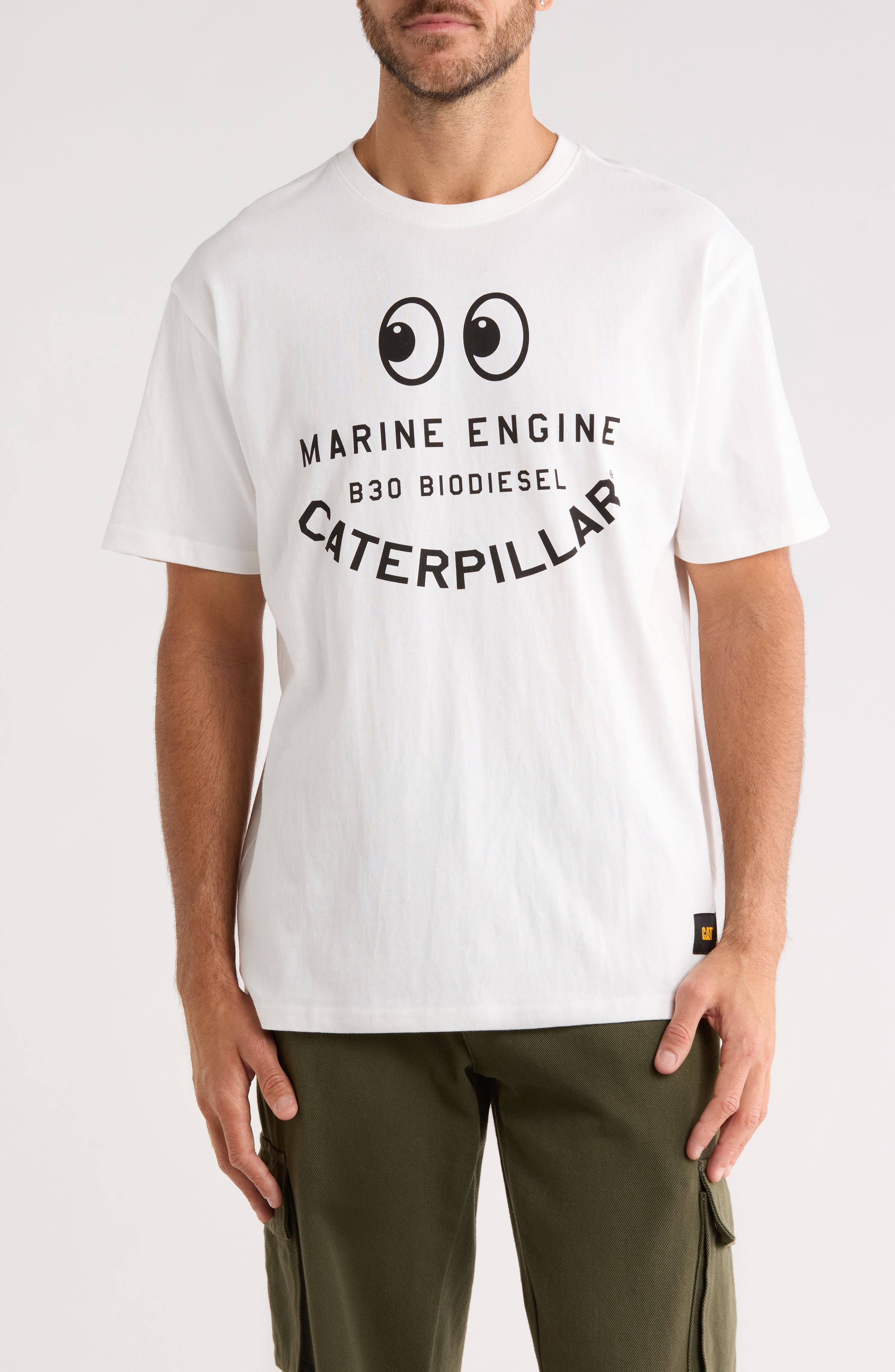 Relaxed Fit Engine Graphic T-Shirt