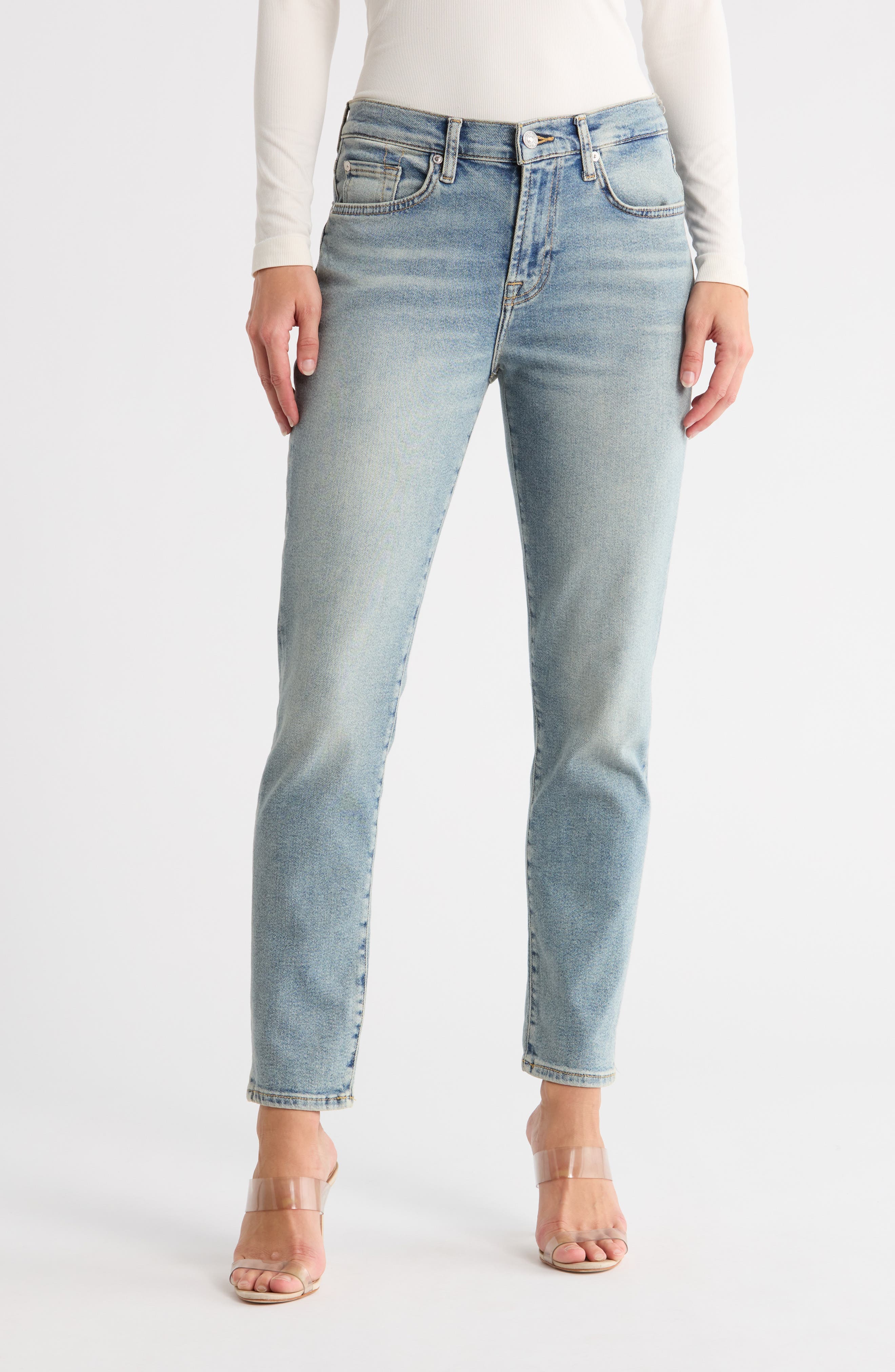 Josefina High Waist Ankle Boyfriend Jeans - image 1