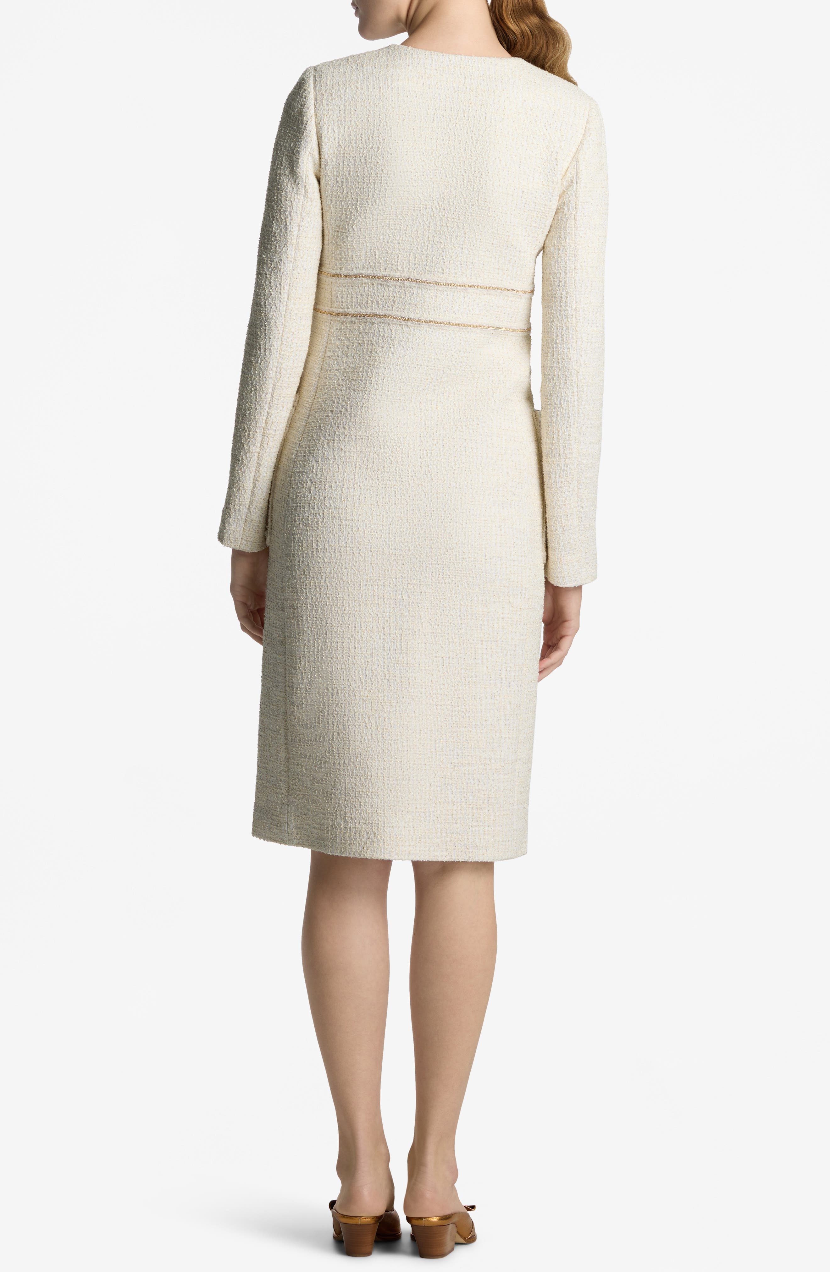 Chain Trim Longline Jacket - image 2