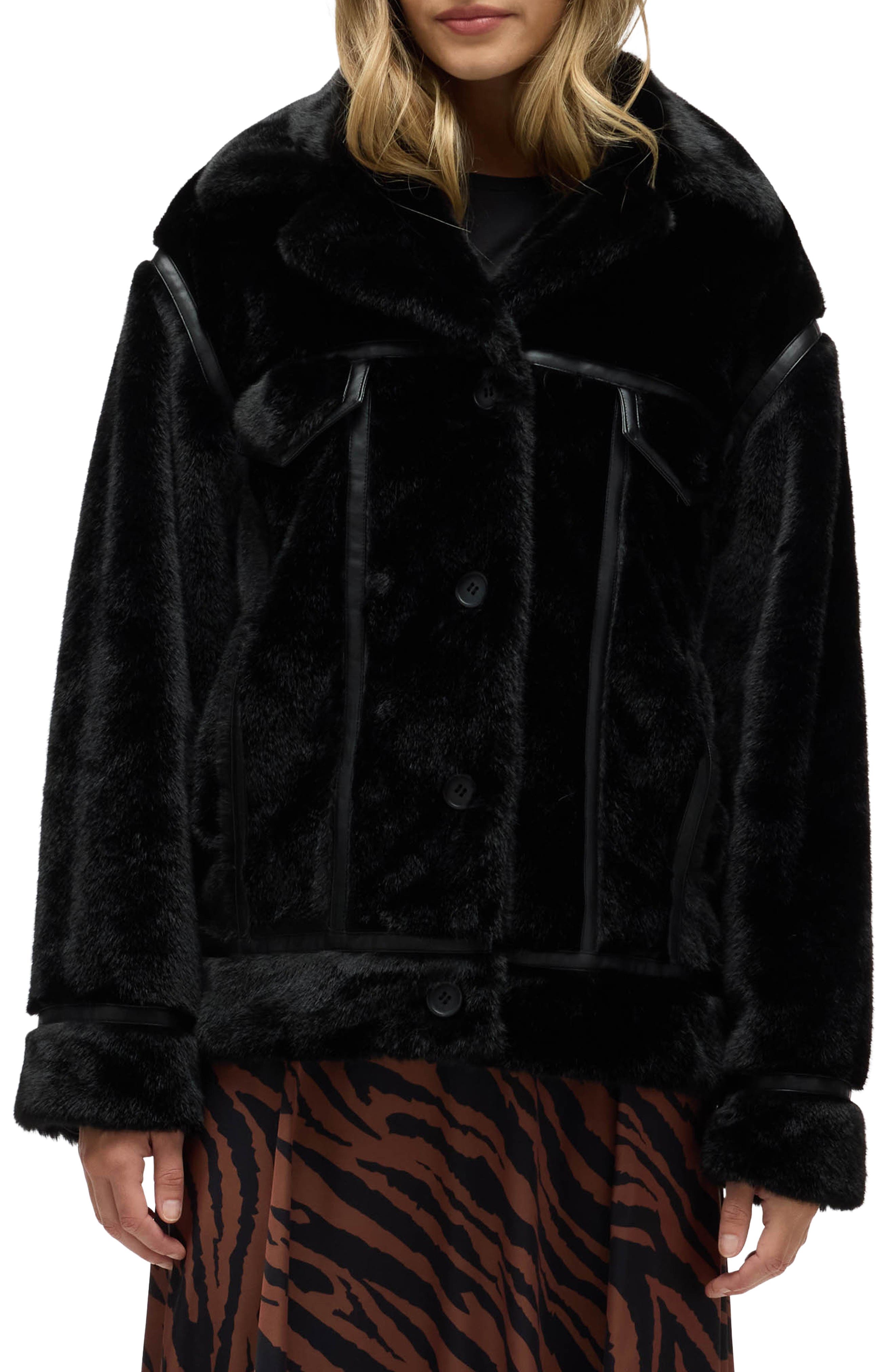 Western Faux Fur Jacket - image 1
