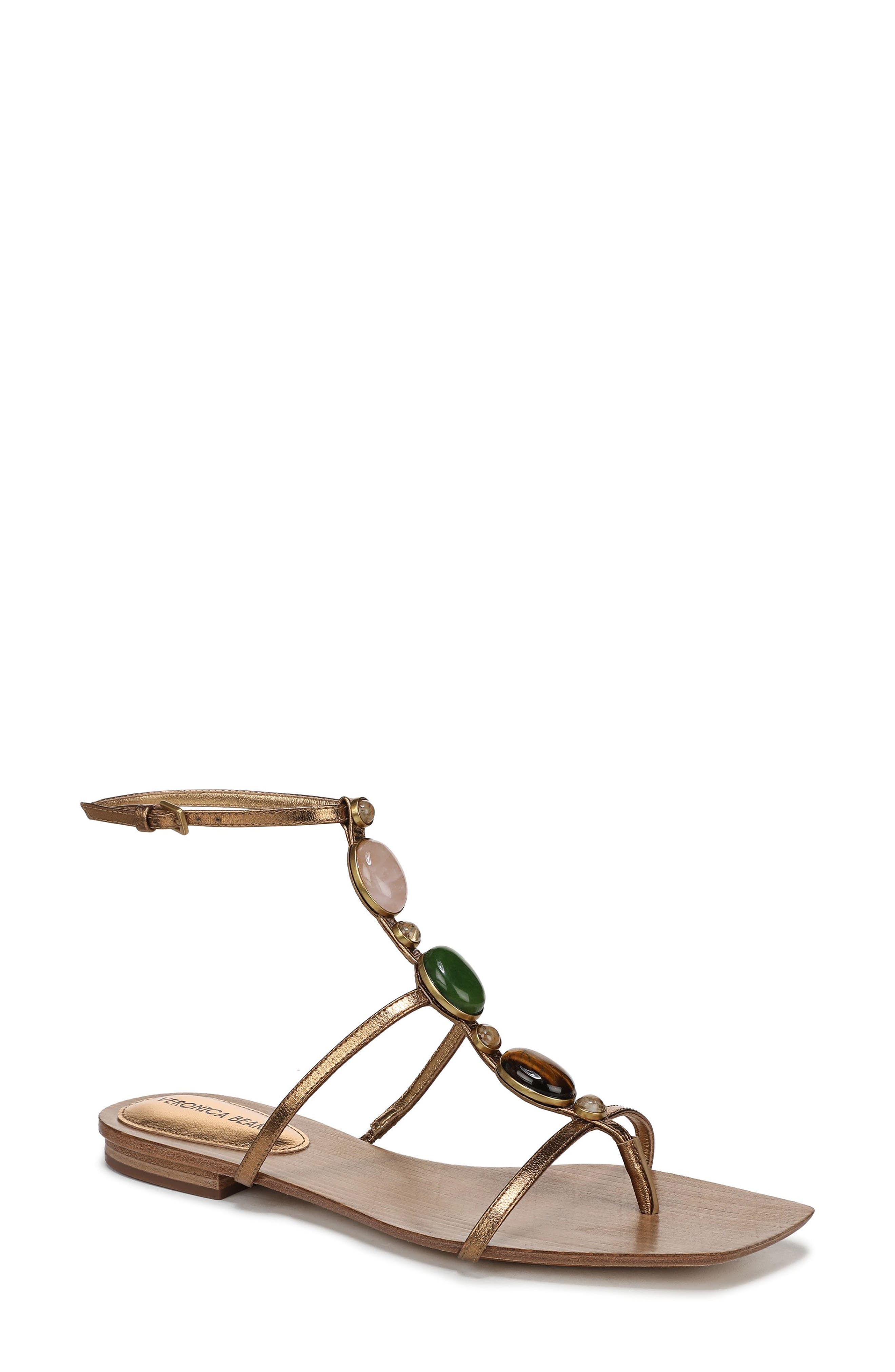 Alba Embellished Ankle Strap Sandal - image 1
