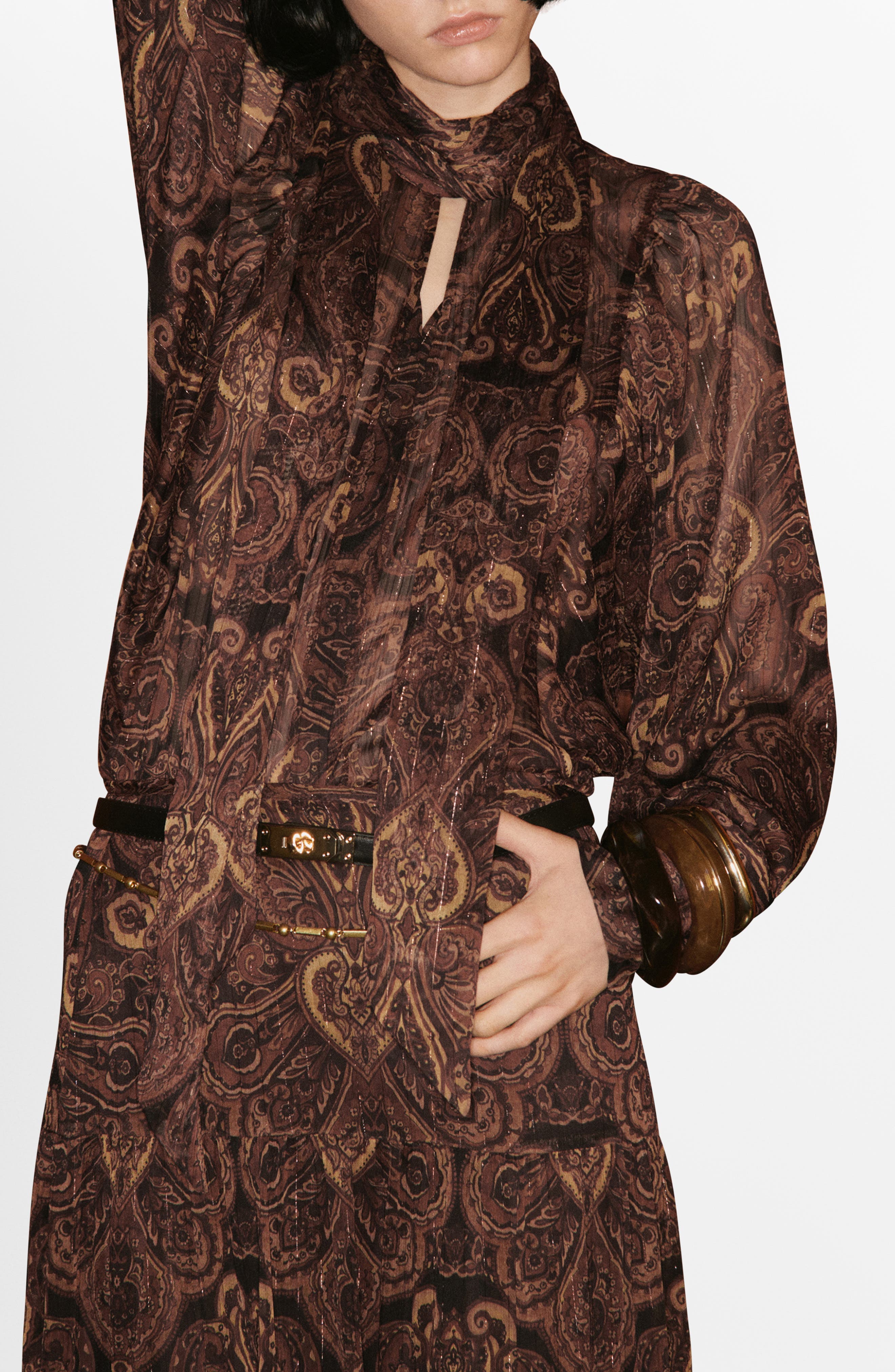 Milano Mock Neck Top - image 1