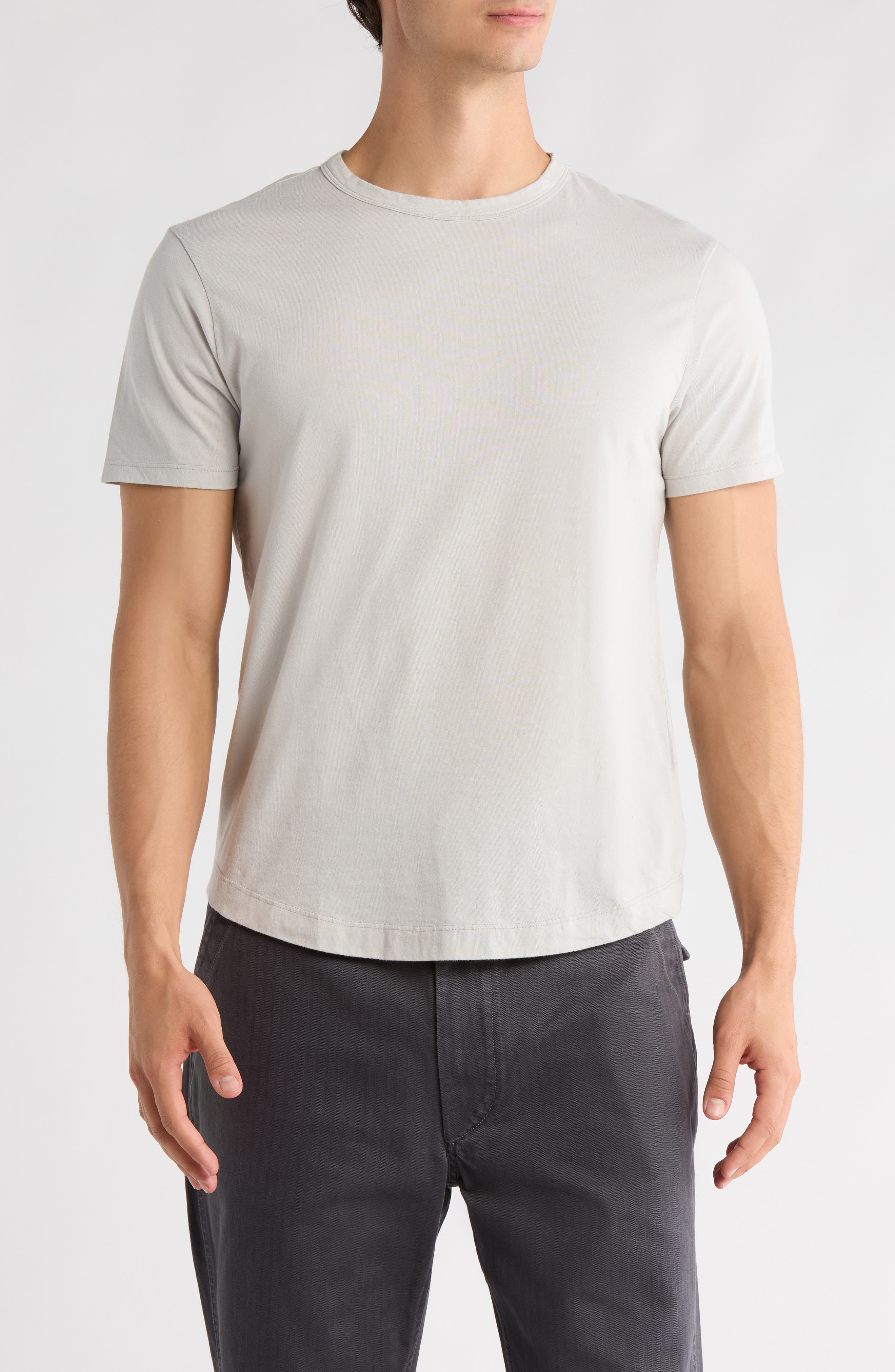 Pima Cotton Crewneck T-Shirt - image 1