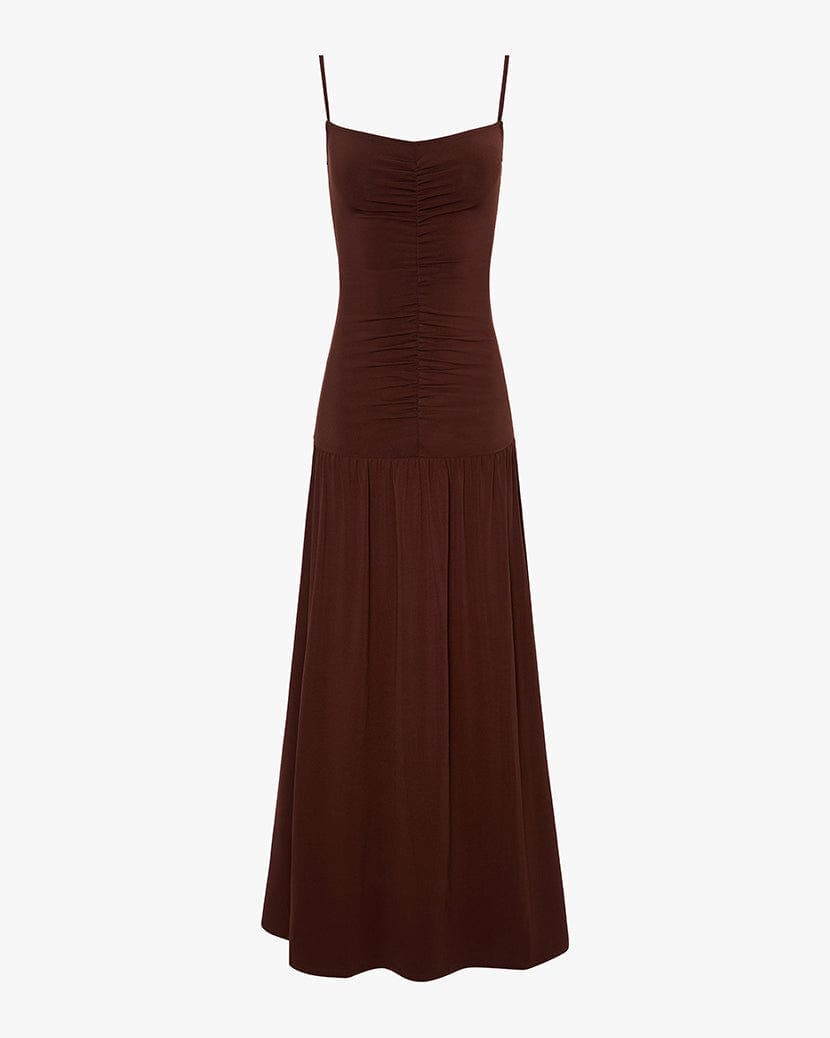 Ruched Front Scoop Maxi Dress - image 2
