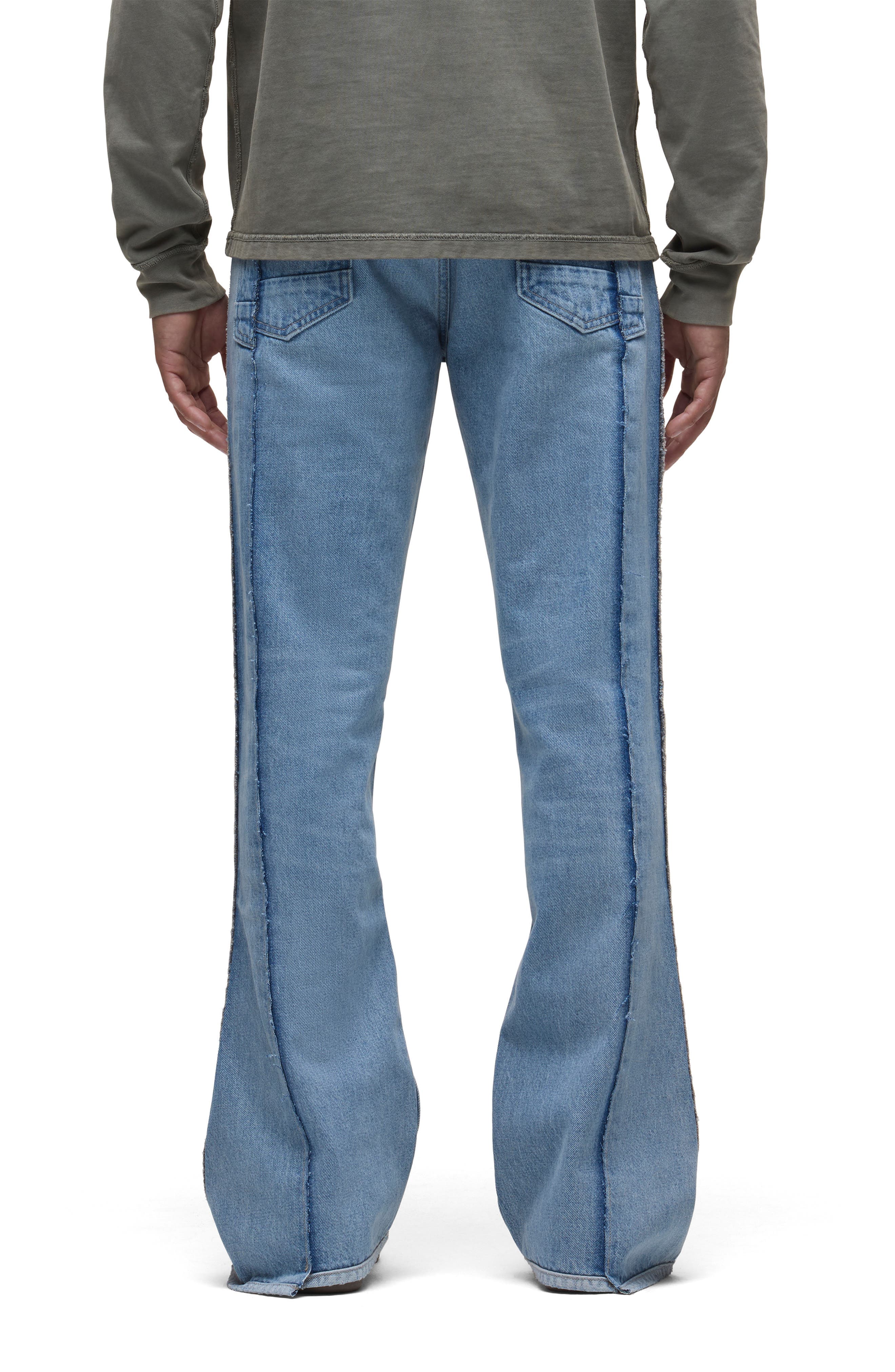 Walker Reconstruction Kick Flare Jeans - image 2