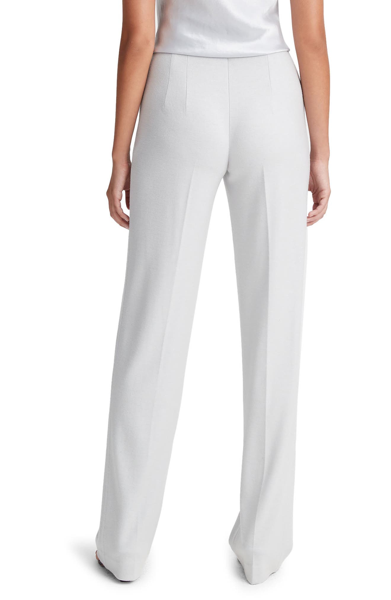 Cozy High Waist Wool Blend Wide Leg Pants - image 2