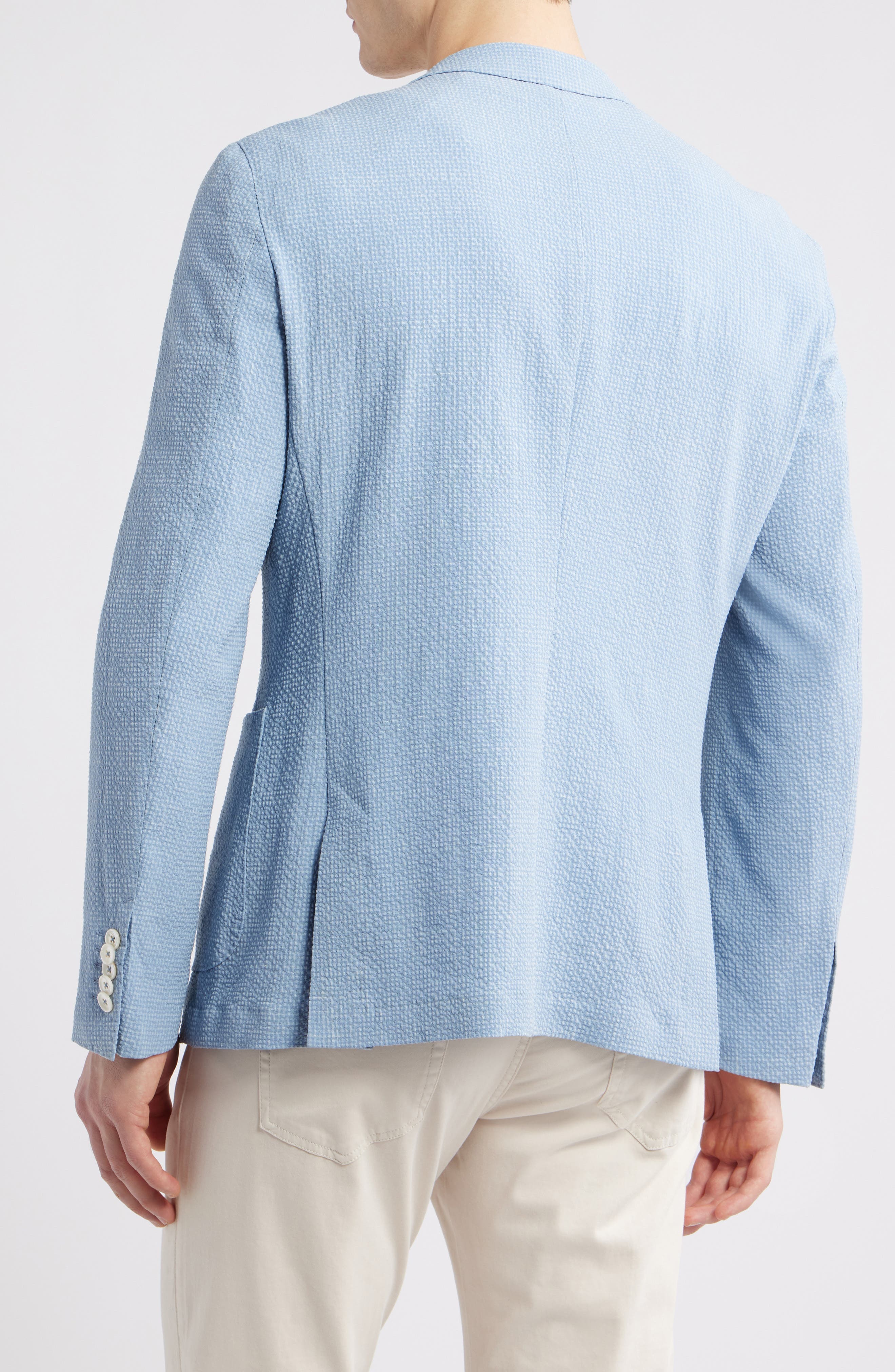 Heston Soft Virgin Wool & Silk Blend Sport Coat - image 2