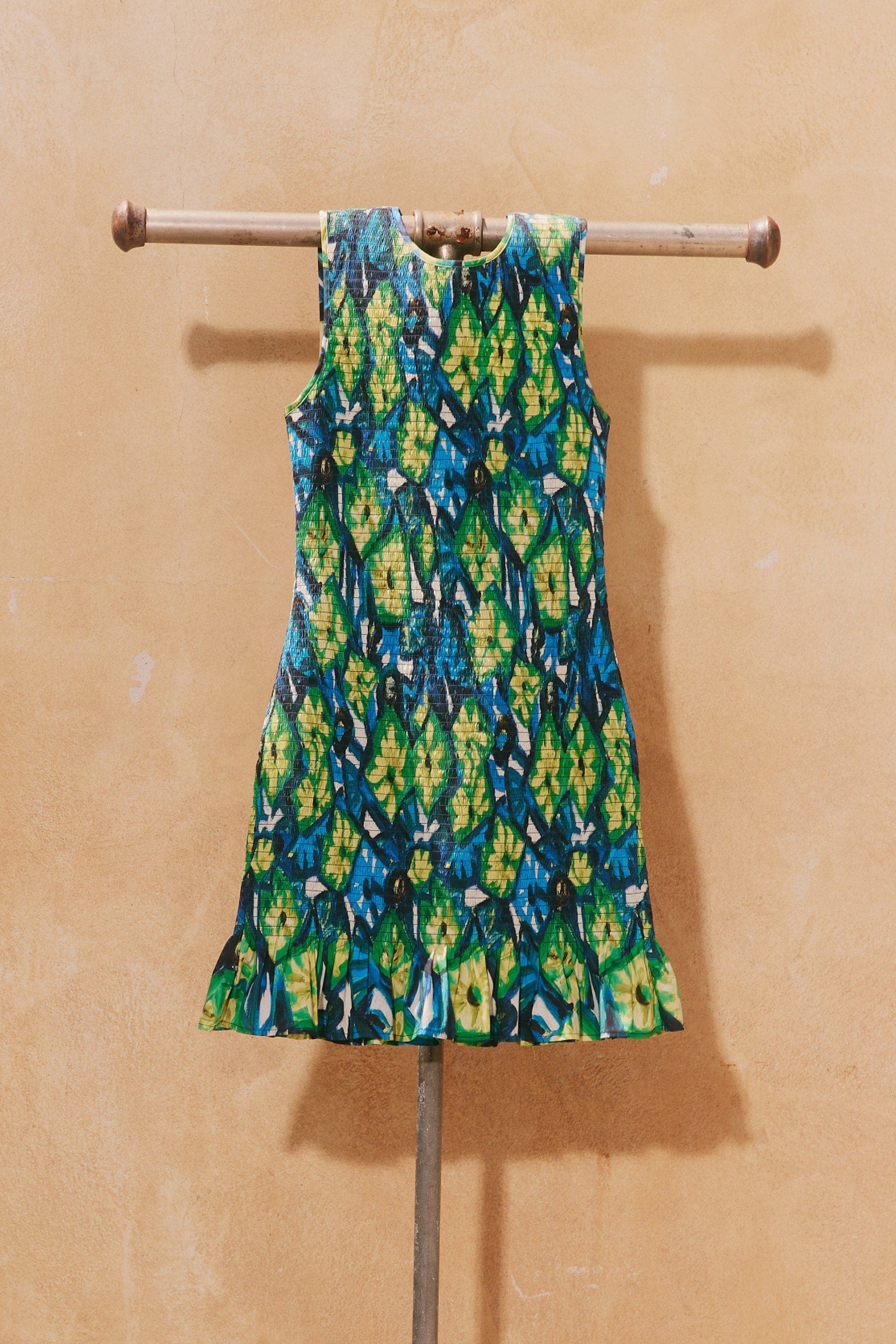 Belle Smocked Mini Dress - image 4