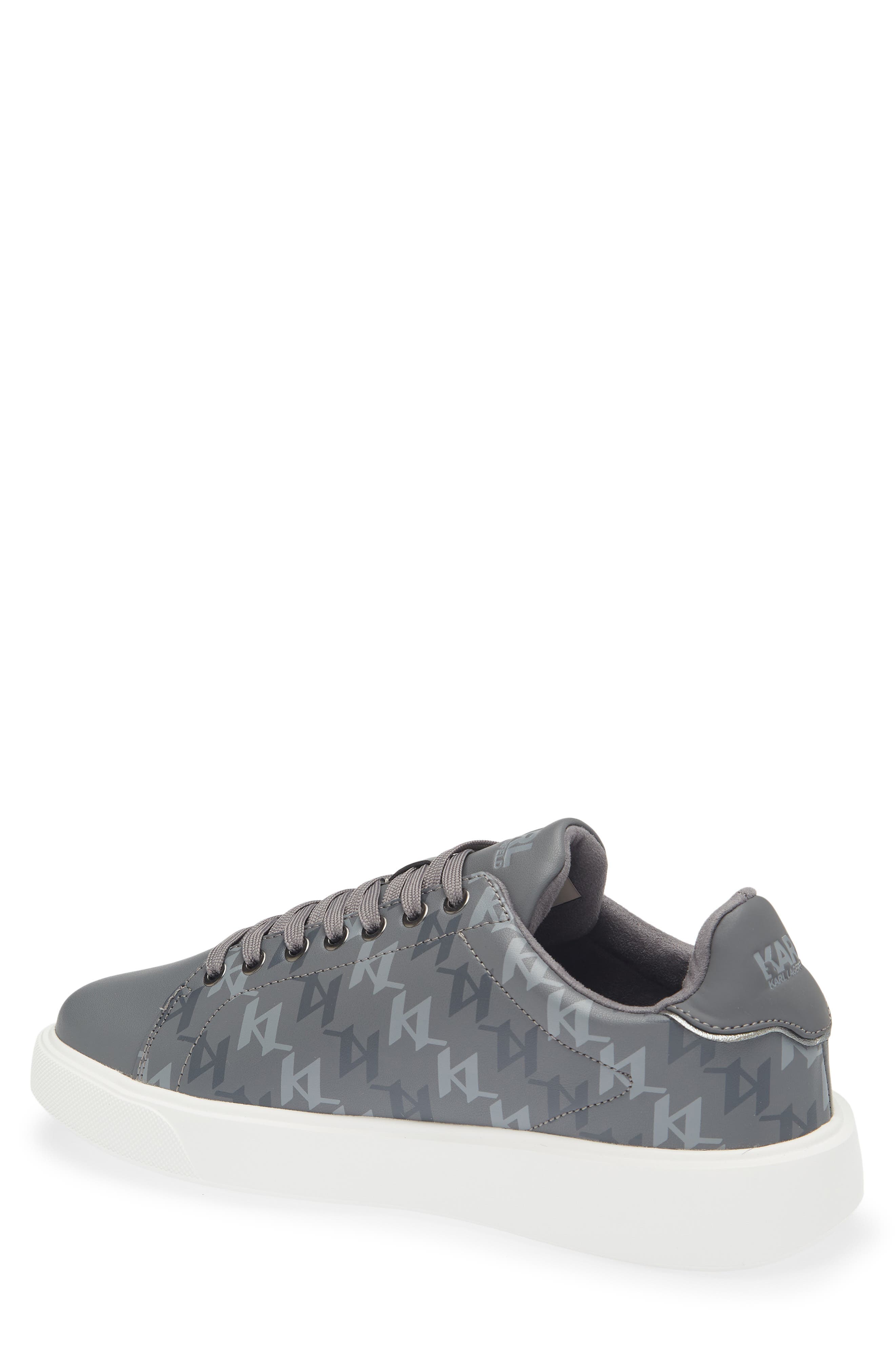 Side Logo Grid Low Top Sneaker - image 2