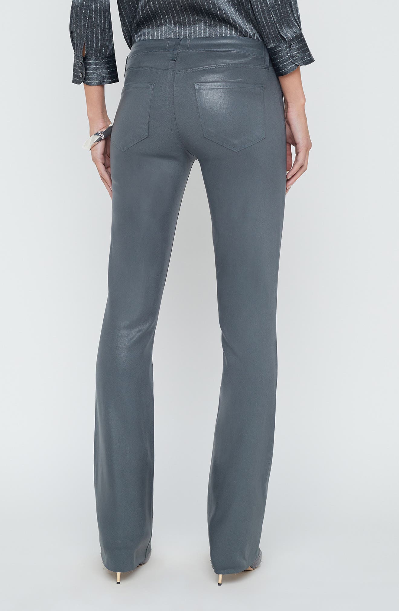 Sneeki Low Rise Raw Hem Straight Leg Jeans - image 2