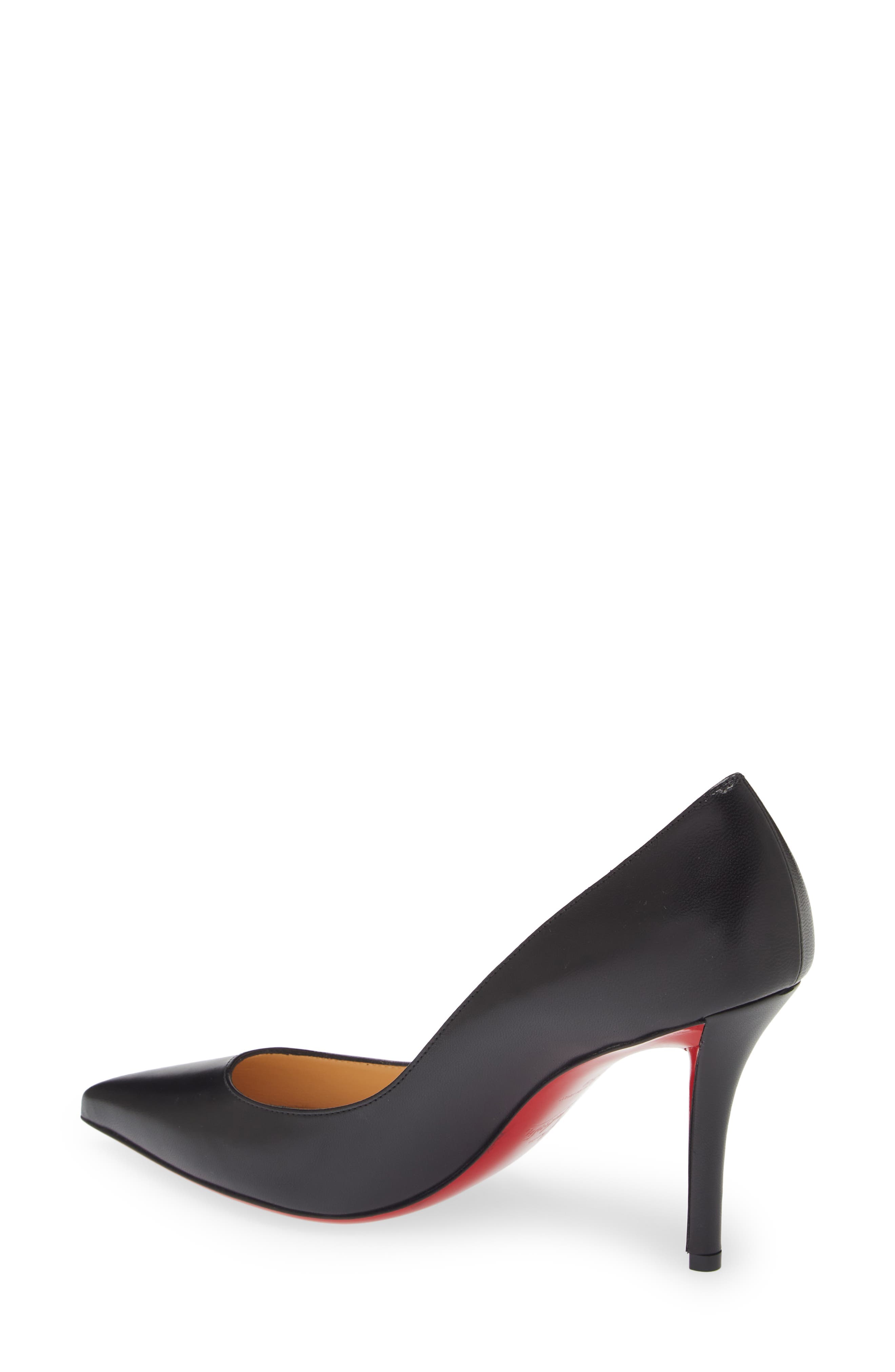 Apostrophy Pointy Toe Leather Pump - image 2