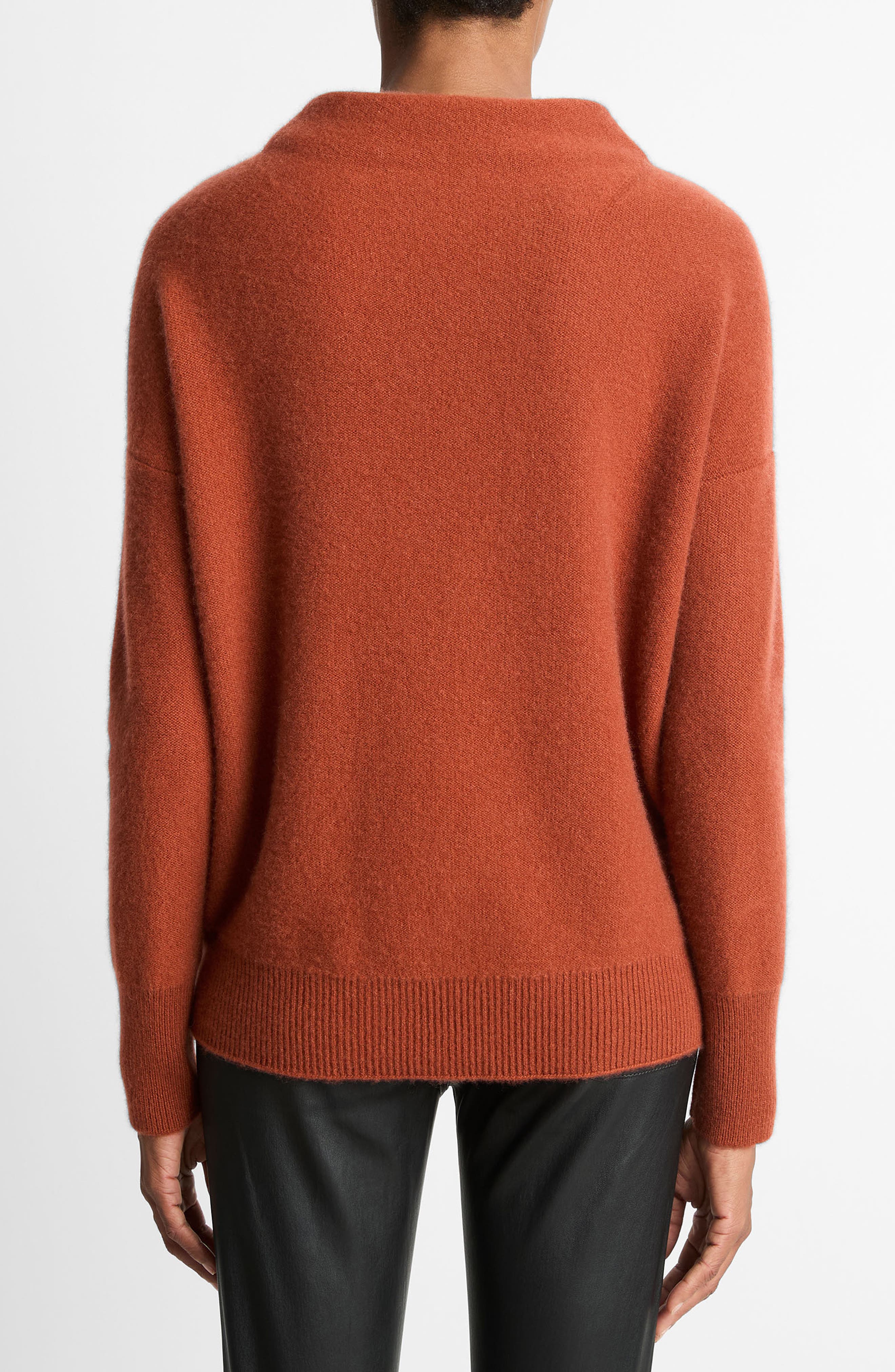 Boiled Cashmere Funnel Neck Pullover - image 4